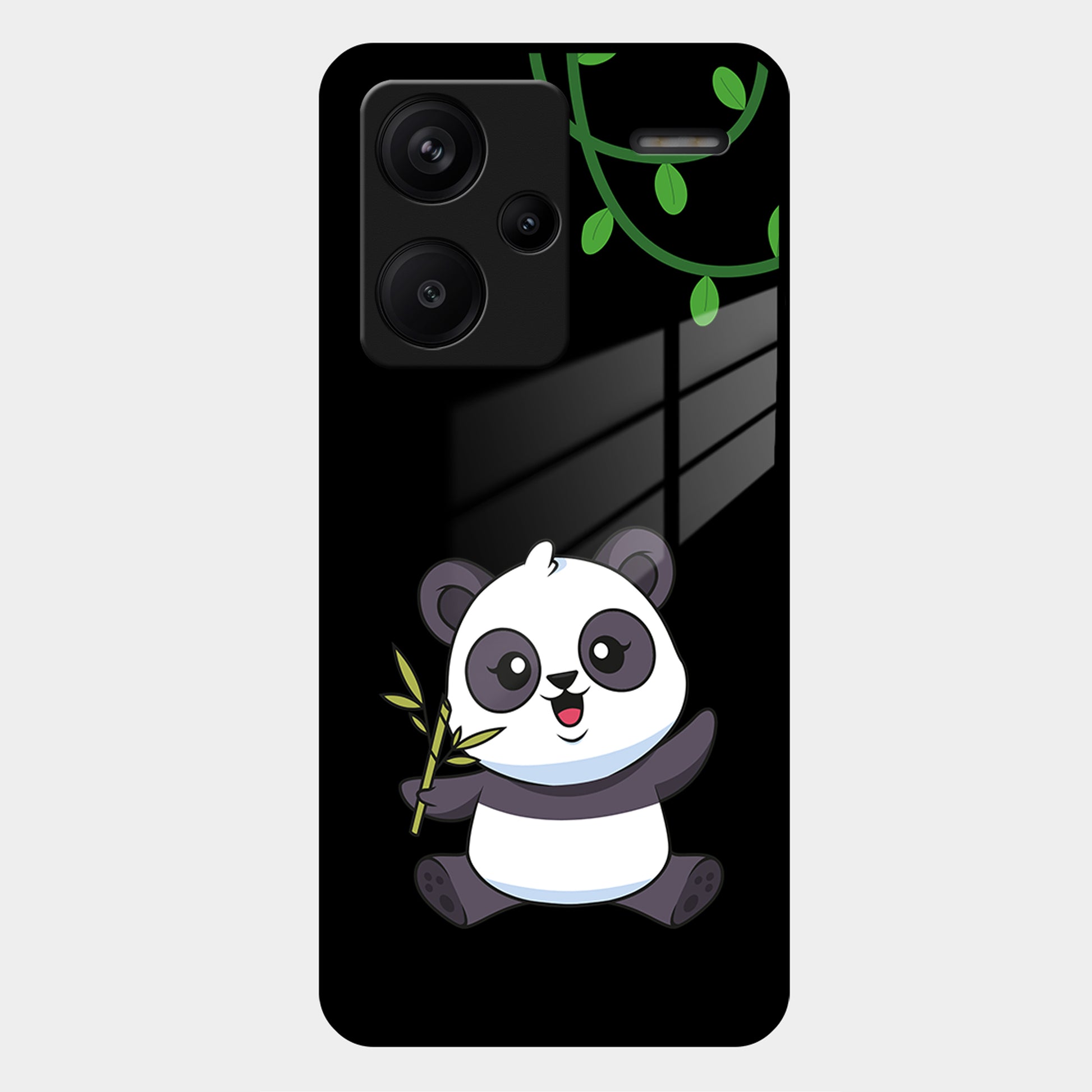 Black Panda Glass Phone Case For Redmi/Xiaomi ShopOnCliQ