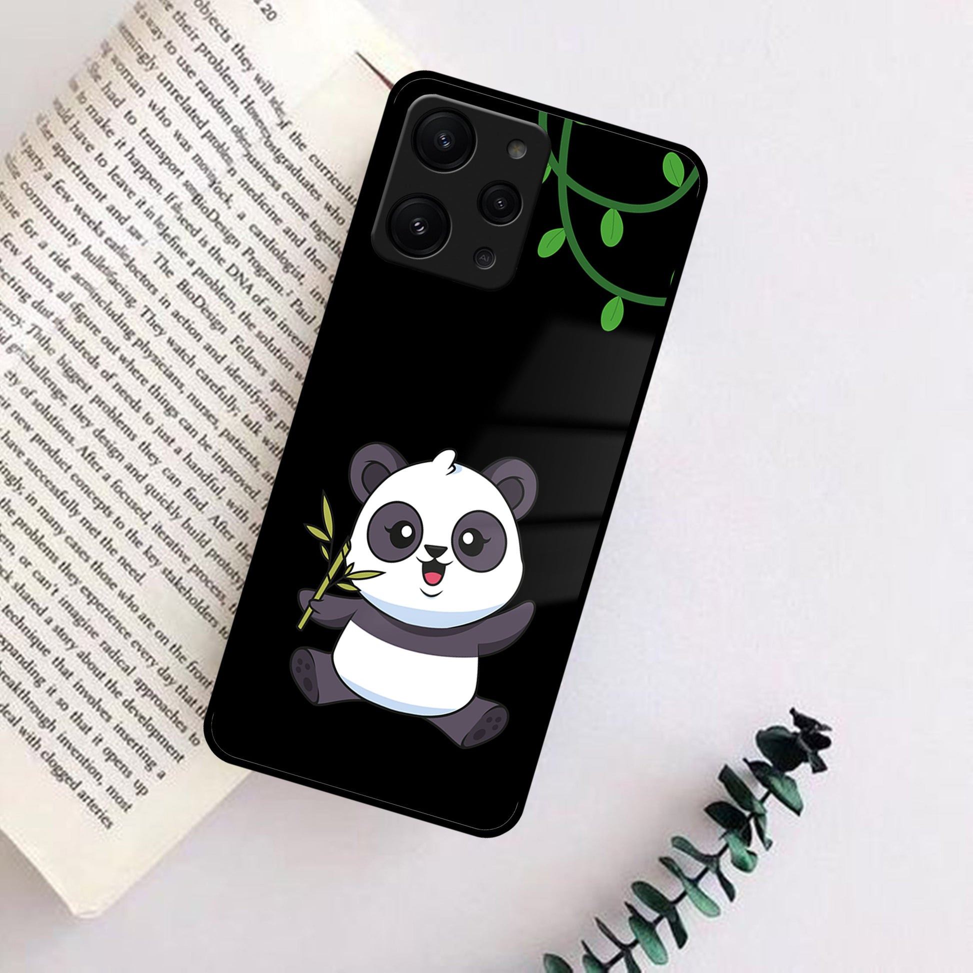 Black Panda Glass Phone Case For Redmi/Xiaomi ShopOnCliQ