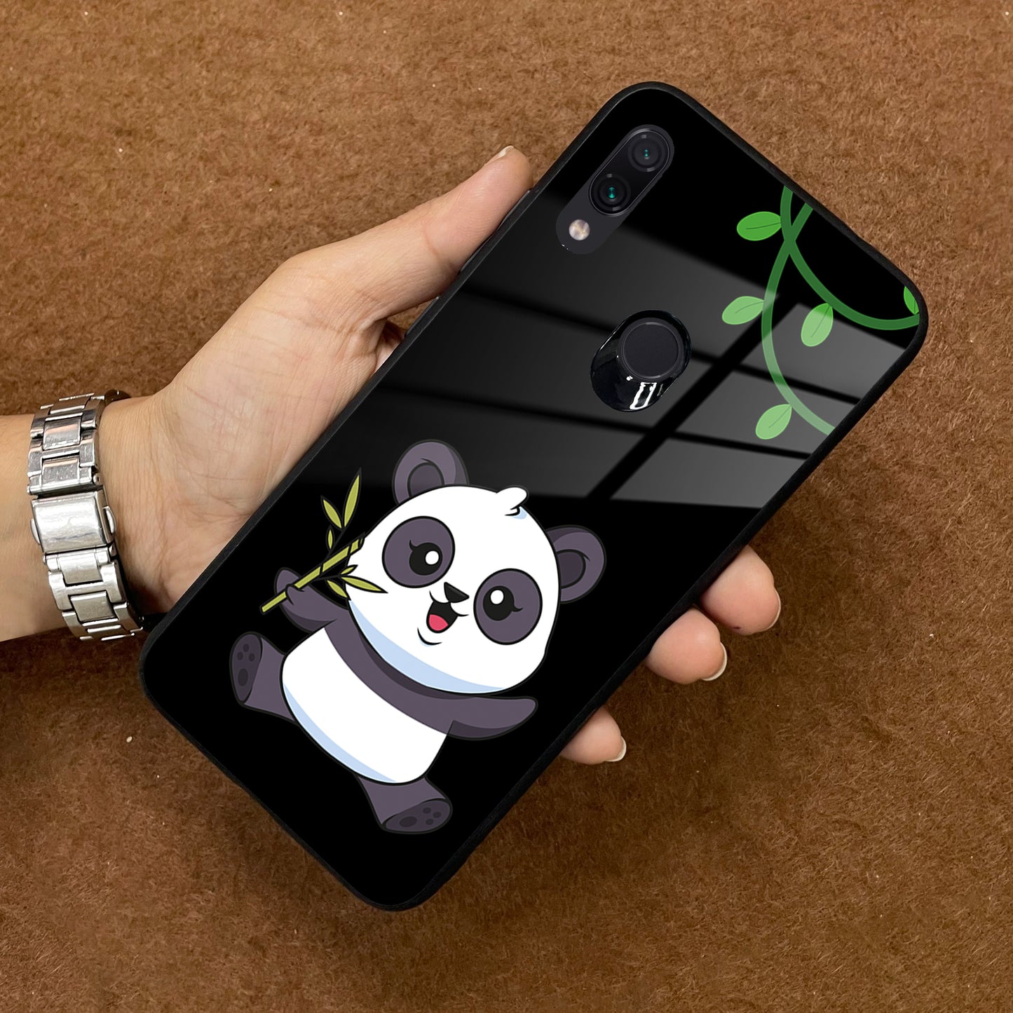 Black Panda Glass Phone Case For Redmi/Xiaomi ShopOnCliQ