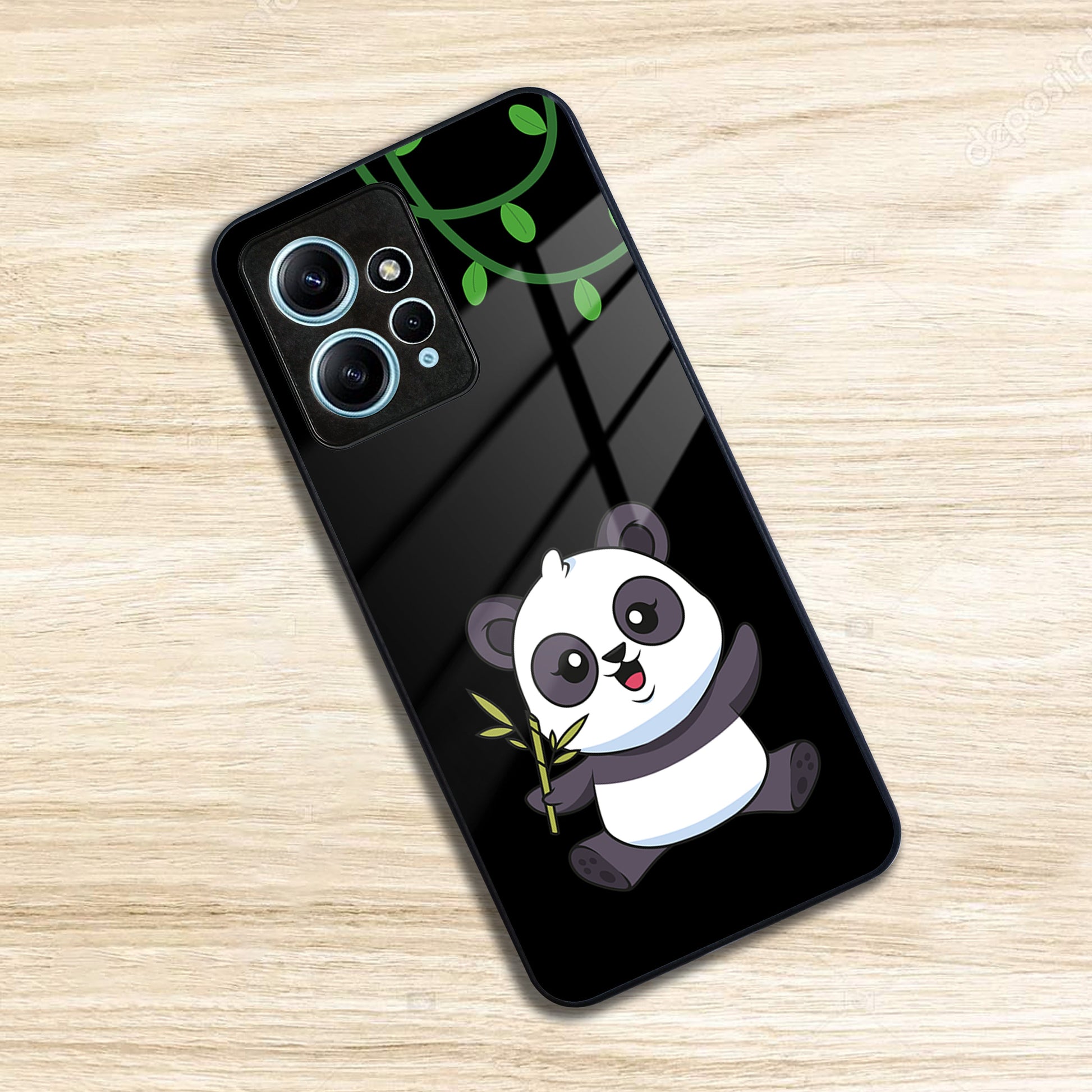 Black Panda Glass Phone Case For Redmi/Xiaomi ShopOnCliQ