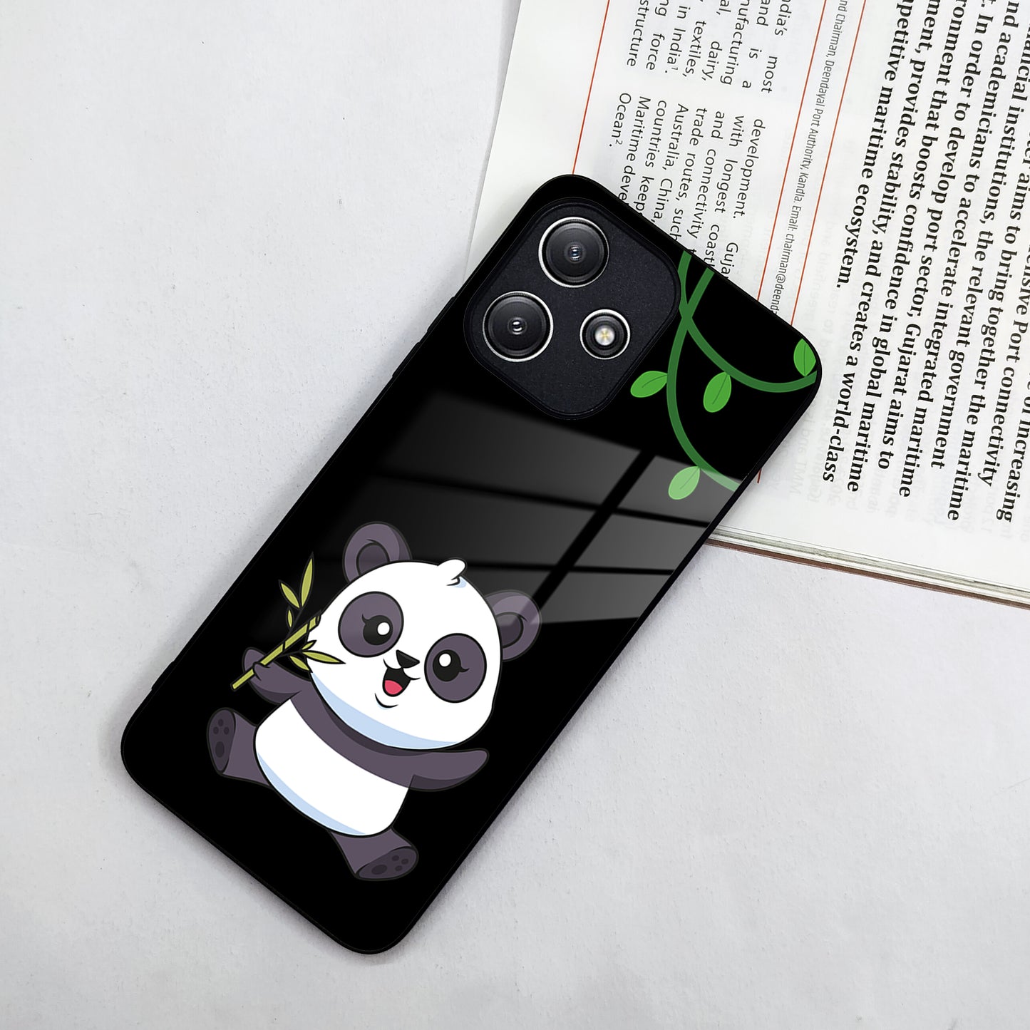 Black Panda Glass Phone Case For Redmi/Xiaomi ShopOnCliQ