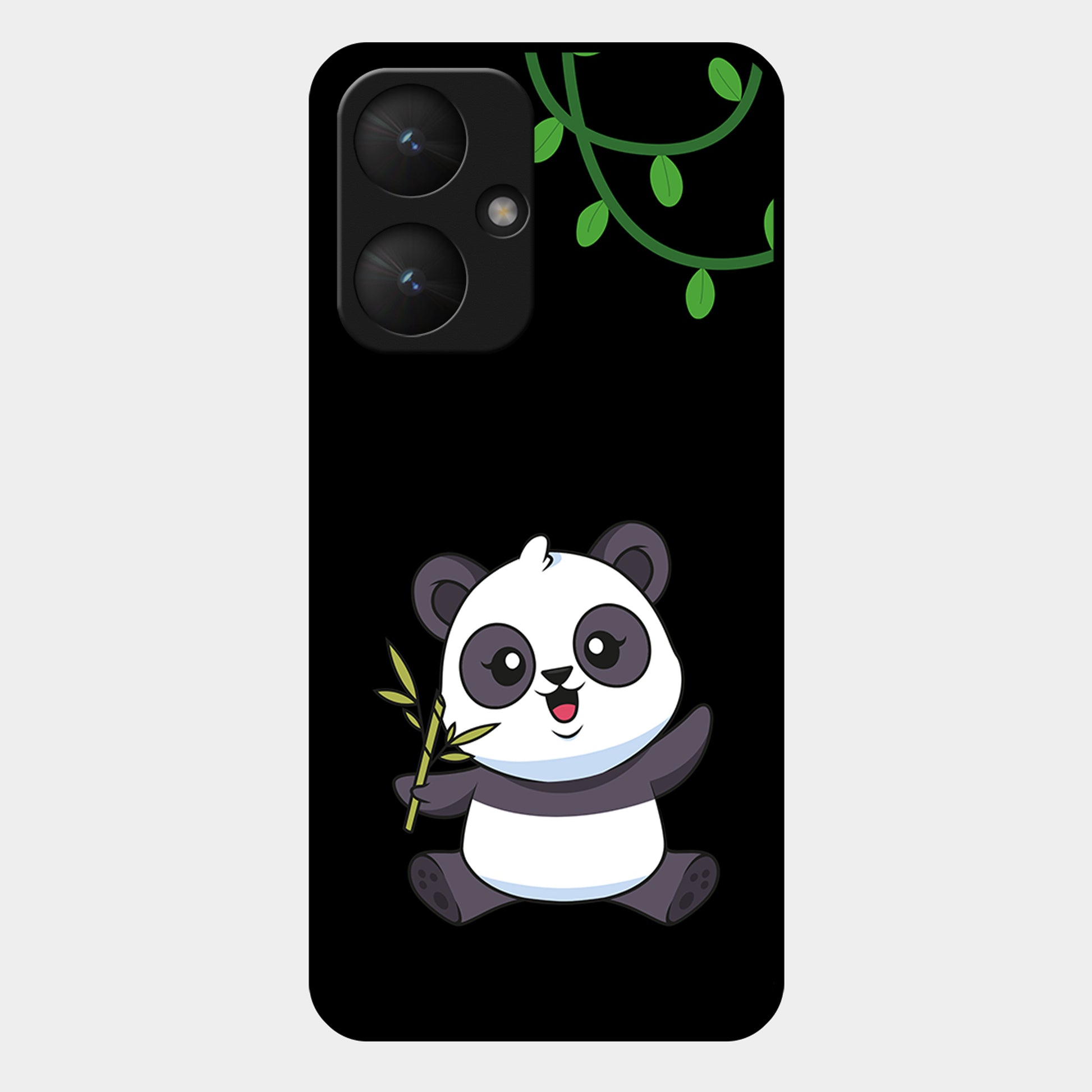 Black Panda Glass Phone Case For Redmi/Xiaomi ShopOnCliQ