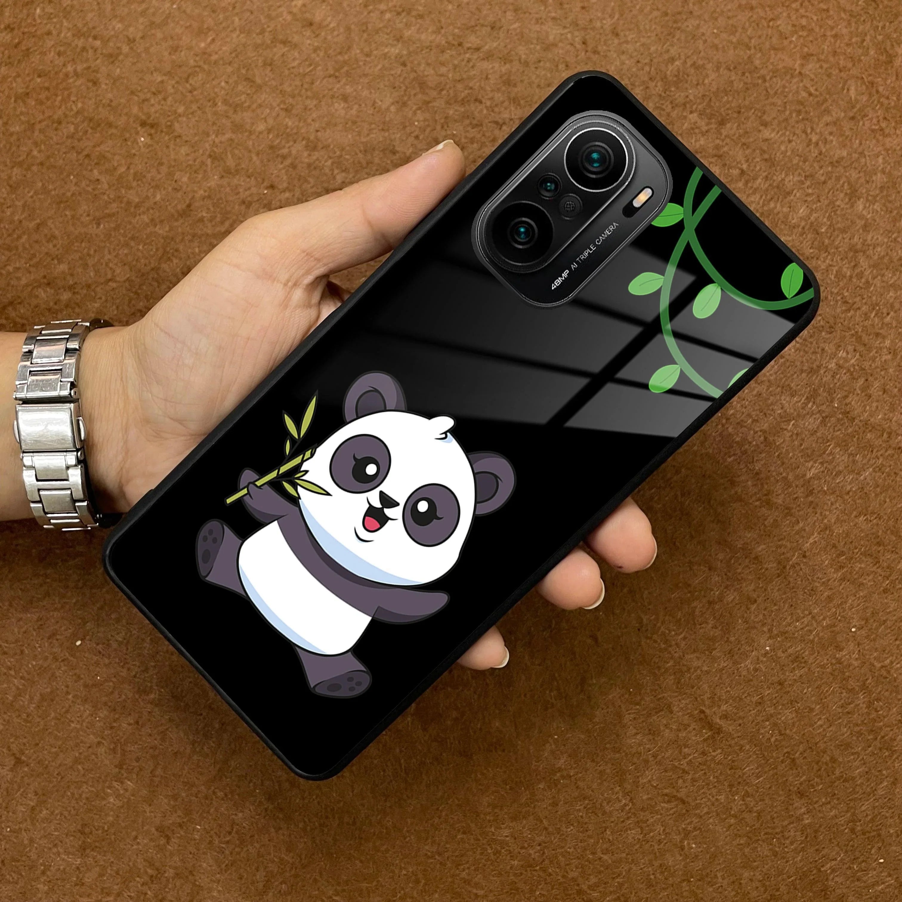 Black Panda Glass Phone Case For Redmi/Xiaomi - ShopOnCliQ