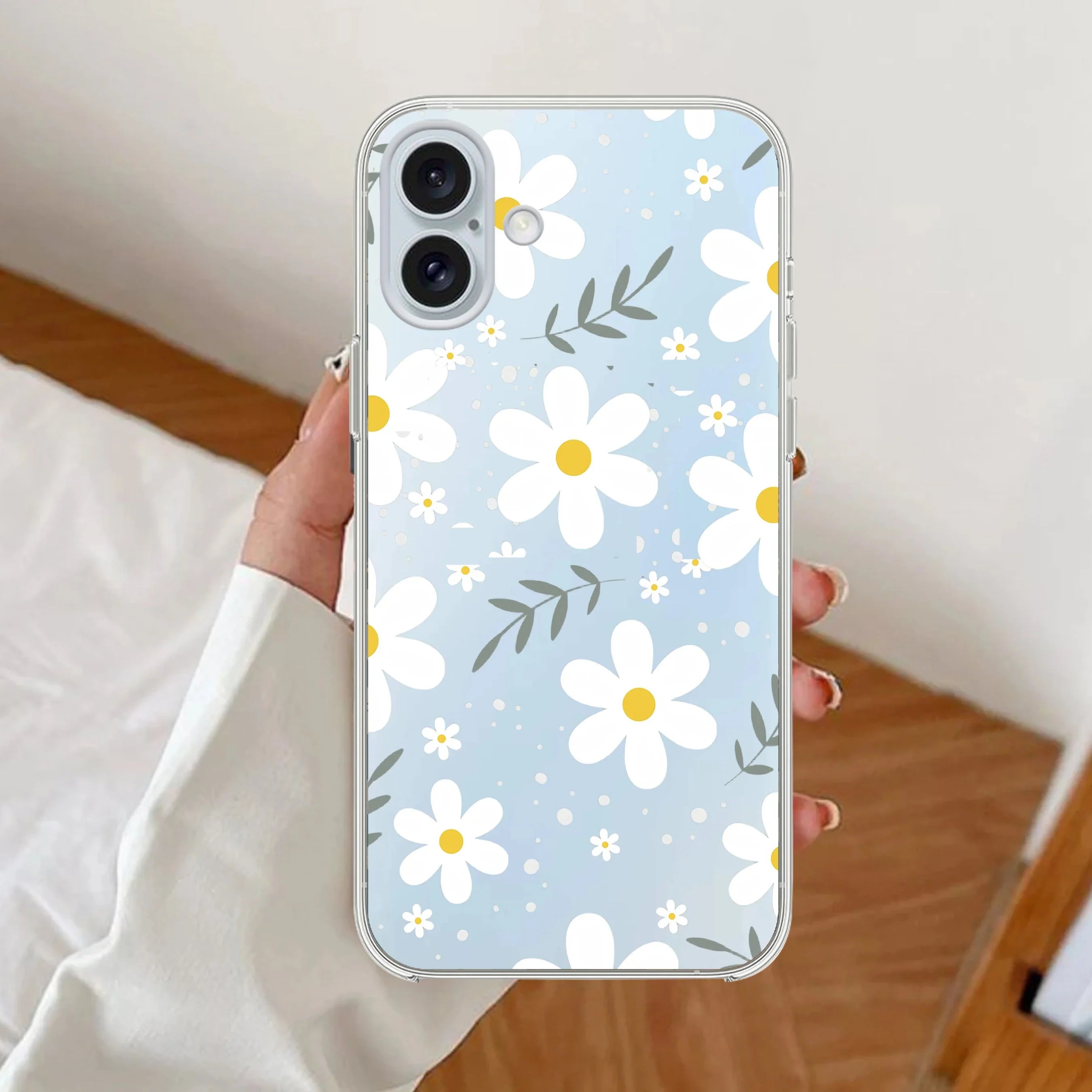 Daisy Bloom Transparent Silicon Case For Nothing - ShopOnCliQ