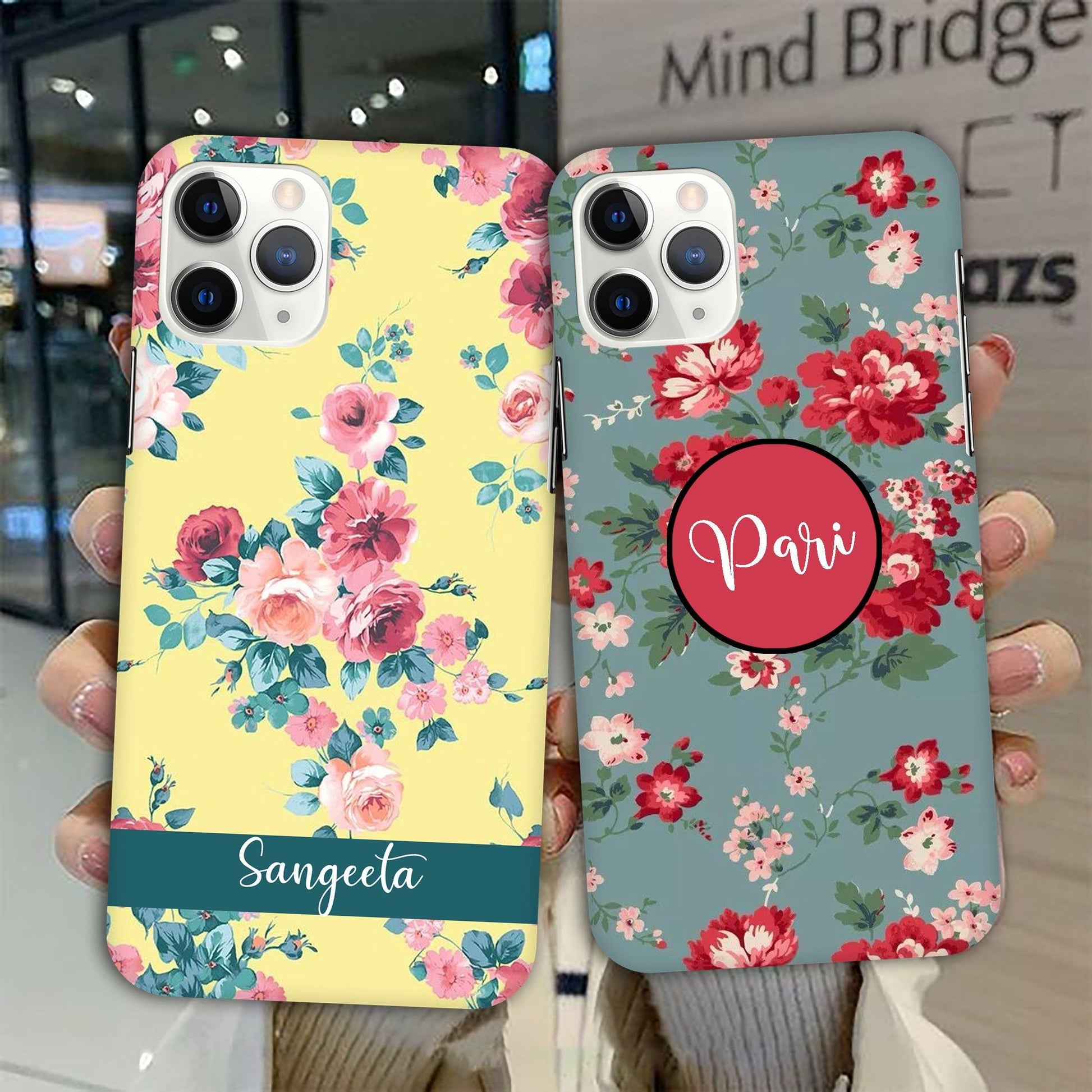 Blossom Floral Print Slim Matte Phone Case Cover ShopOnCliQ