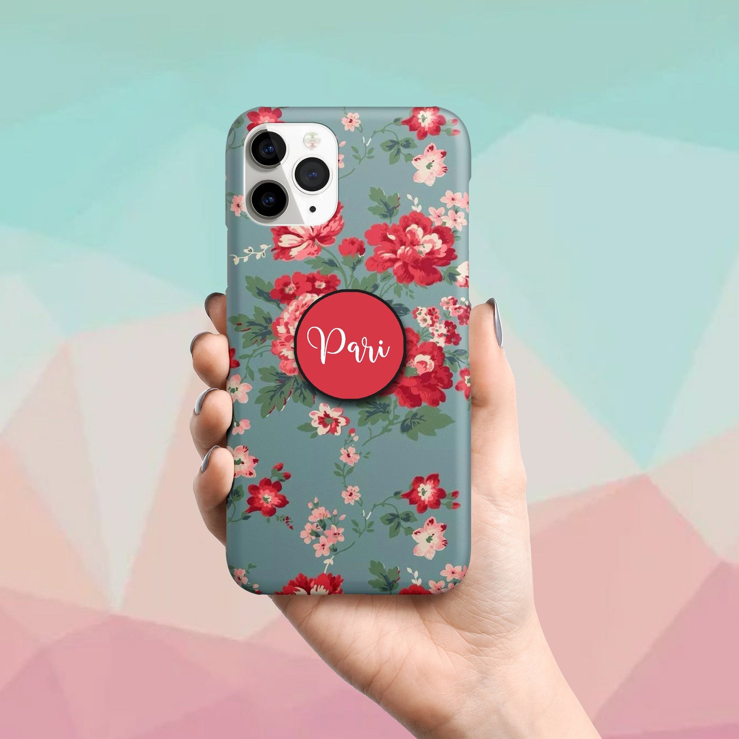 Blossom Floral Print Slim Matte Phone Case Cover ShopOnCliQ