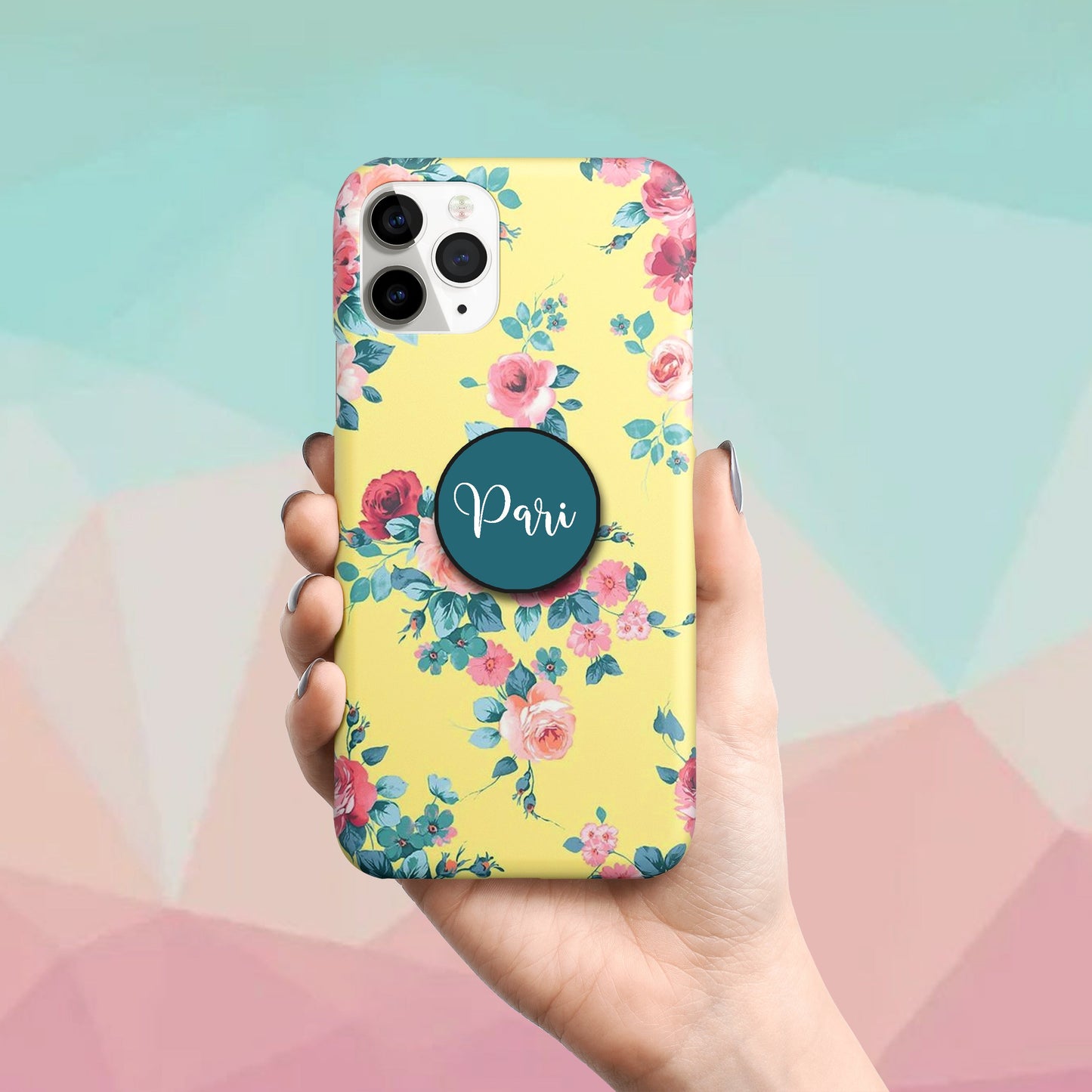 Blossom Floral Print Slim Matte Phone Case Cover ShopOnCliQ