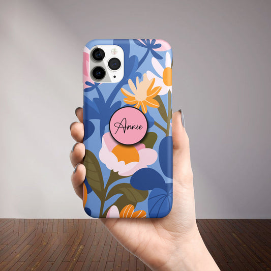 Blossom Motif Slim Phone Case Cover For iPhone - ShopOnCliQ