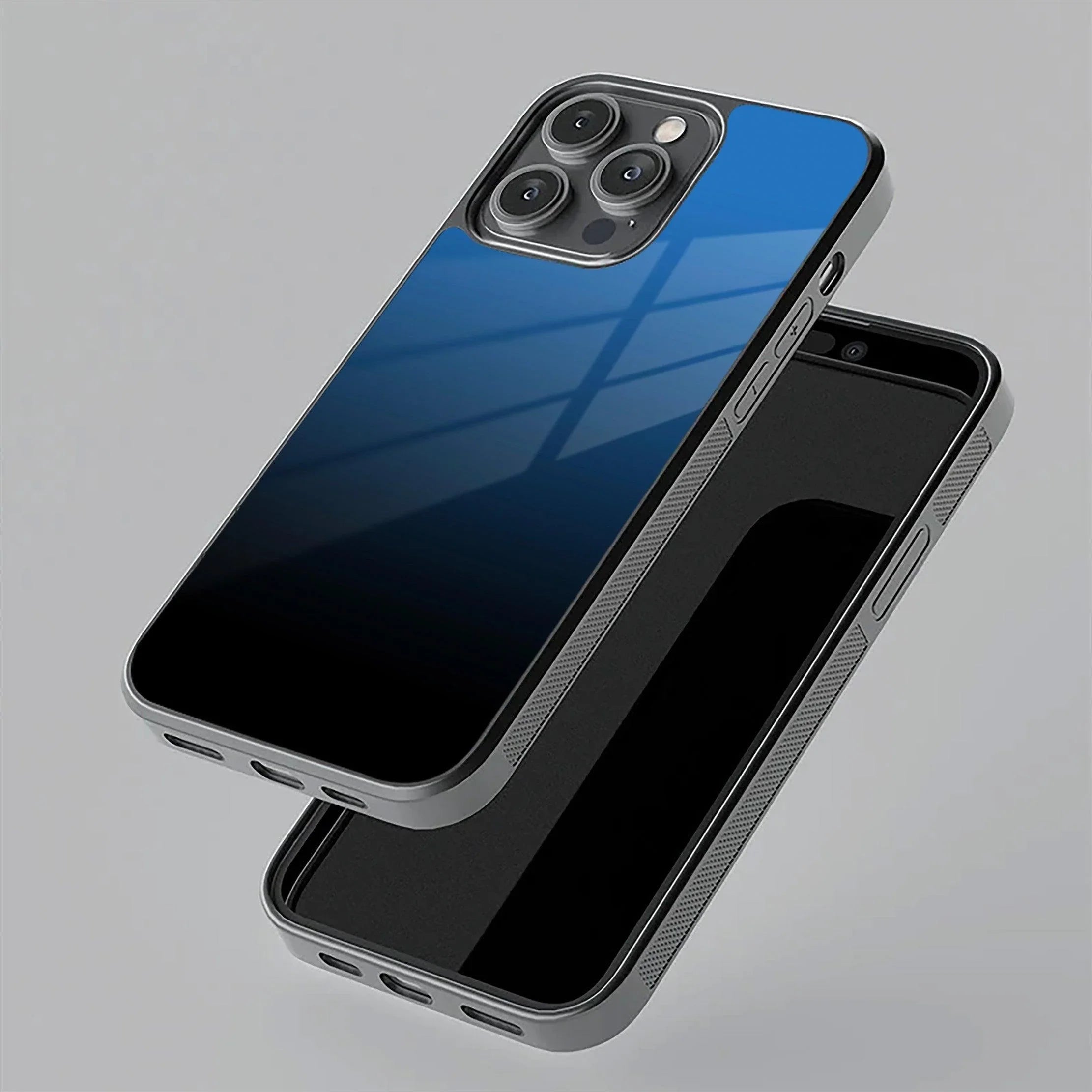 Blue Gradient Glass Case Cover For Poco - ShopOnCliQ