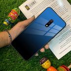 Blue Gradient Glass Case Cover For Realme/Narzo - ShopOnCliQ