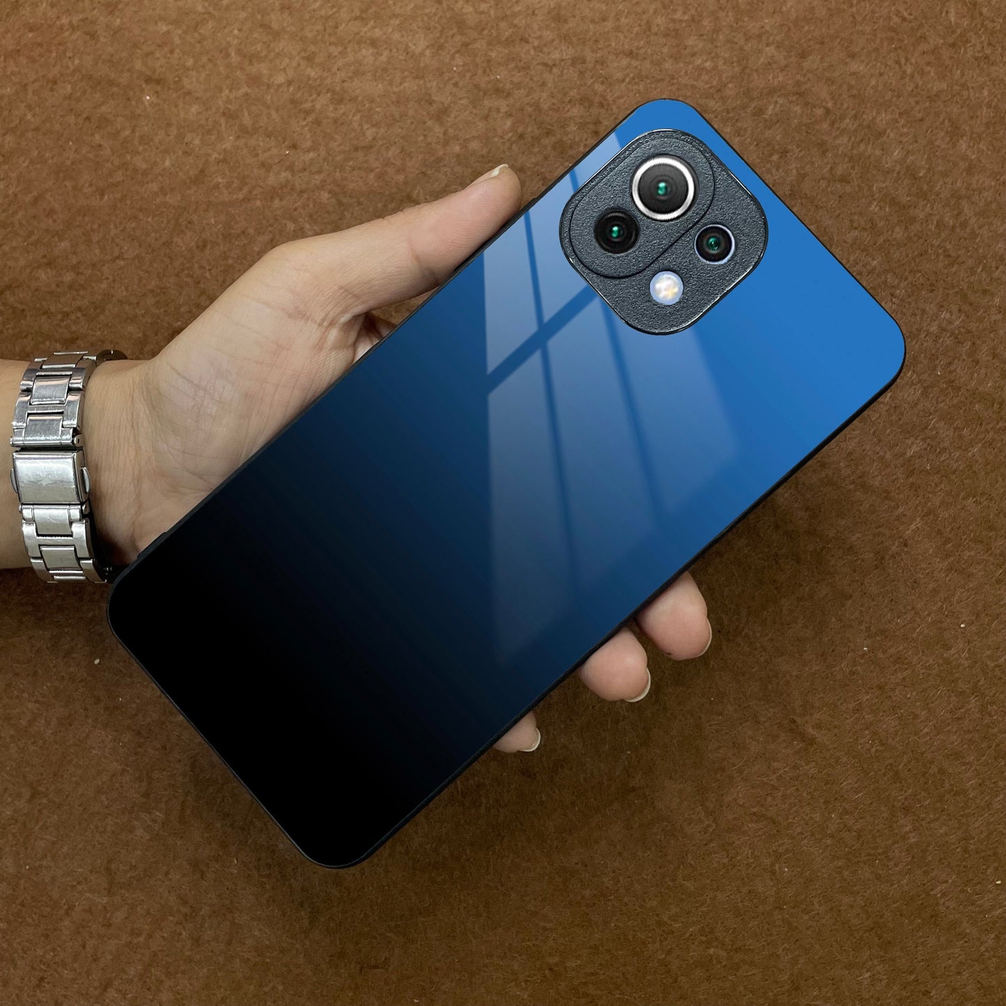 Blue Gradient Glass Case Cover For Redmi/Xiaomi ShopOnCliQ