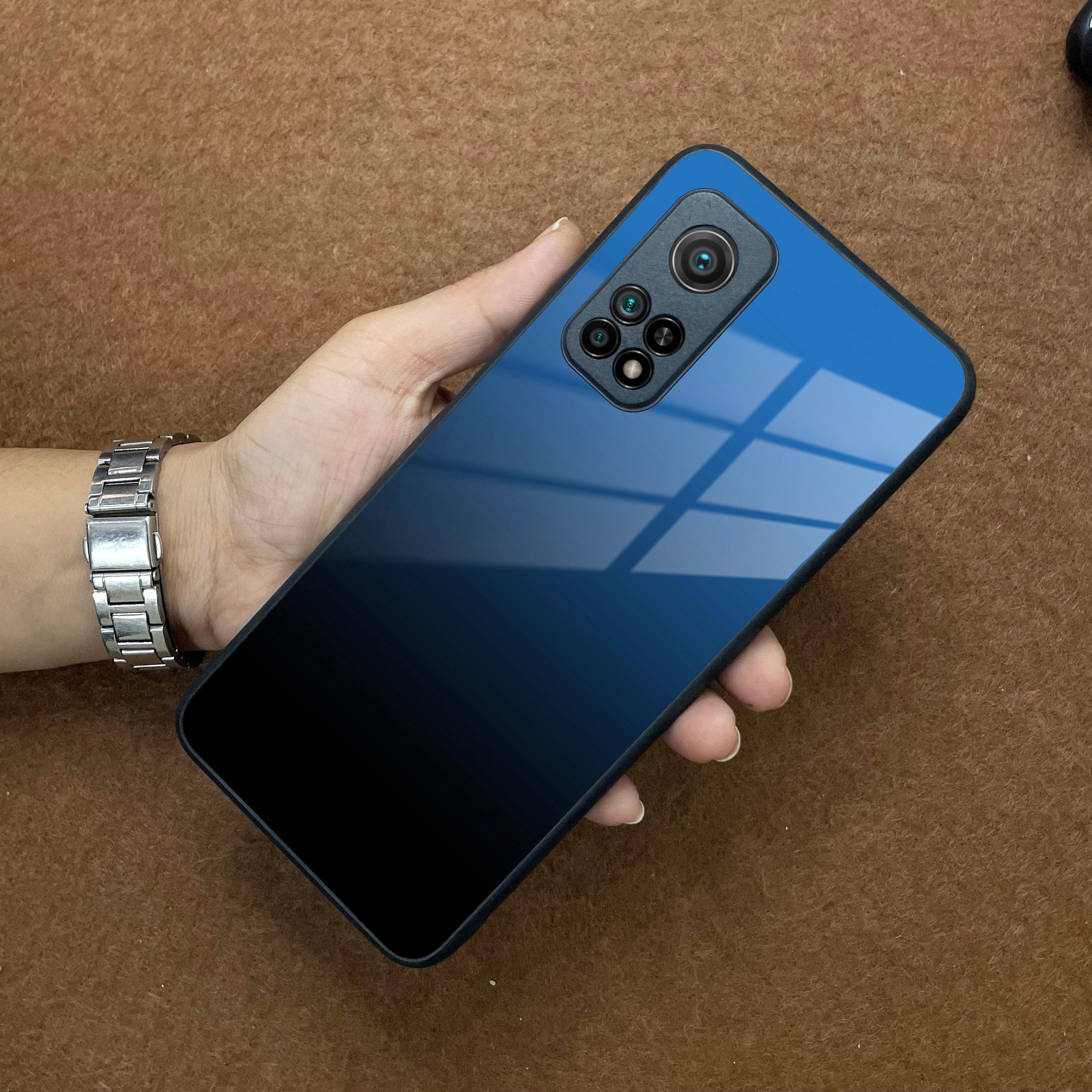 Blue Gradient Glass Case Cover For Redmi/Xiaomi - ShopOnCliQ