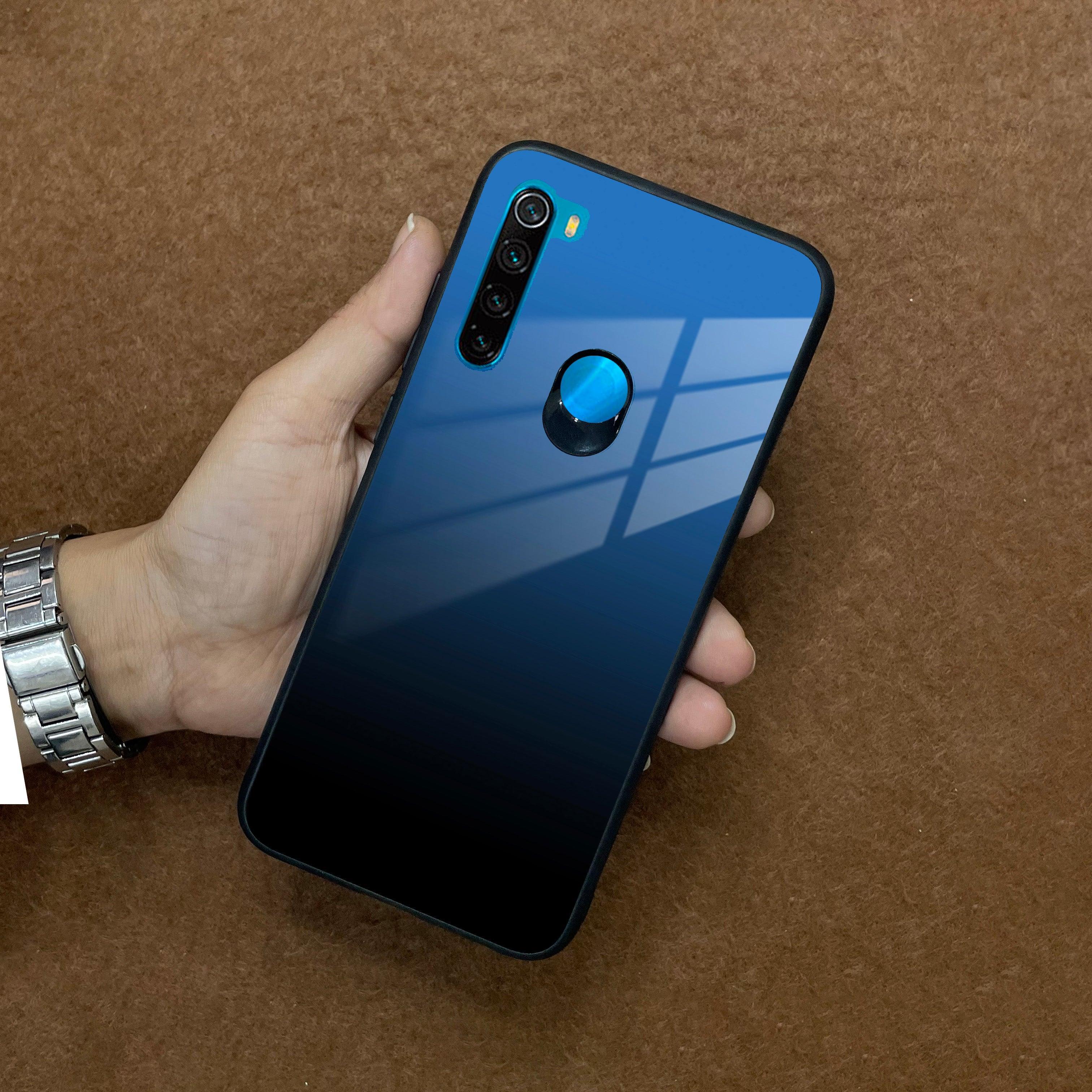 Blue Gradient Glass Case Cover For Redmi/Xiaomi - ShopOnCliQ