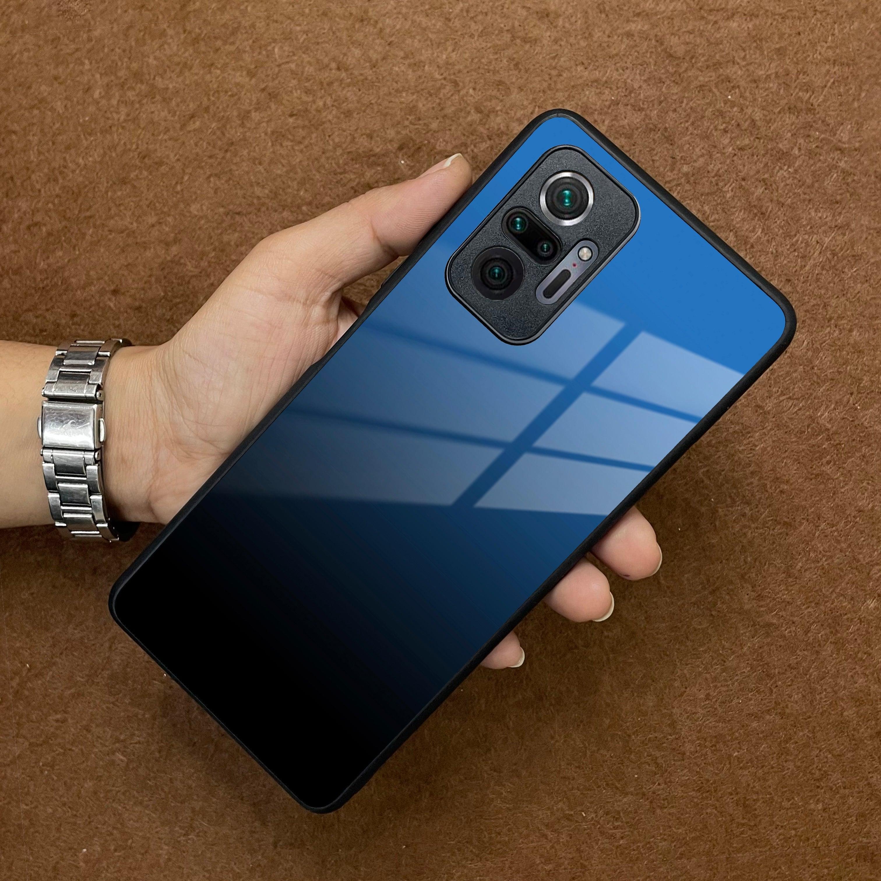 Blue Gradient Glass Case Cover For Redmi/Xiaomi - ShopOnCliQ