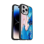 Blue Marble Glossy Metal Case Cover For iPhone - ShopOnCliQ