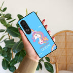 Blue Unicorn Queen Glass Phone Case For OnePlus - ShopOnCliQ