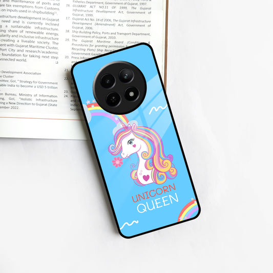 Blue Unicorn Queen Glass Phone Case For Realme/Narzo ShopOnCliQ