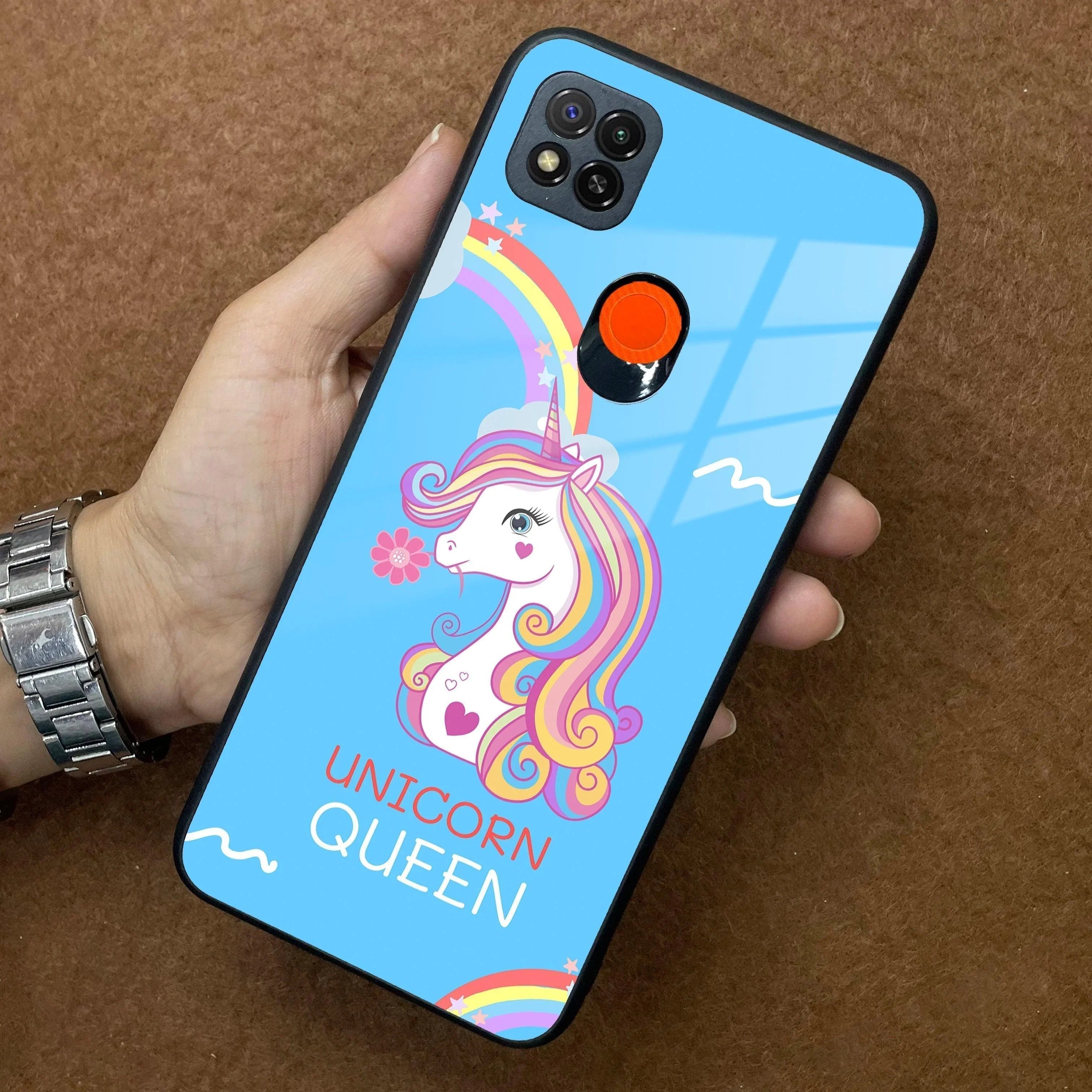 Blue Unicorn Queen Glass Phone Case For Redmi/Xiaomi - ShopOnCliQ