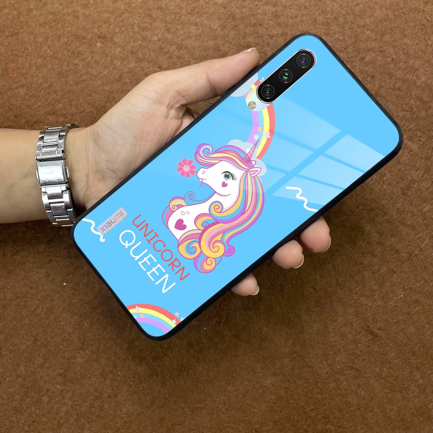 Blue Unicorn Queen Glass Phone Case For Redmi/Xiaomi ShopOnCliQ