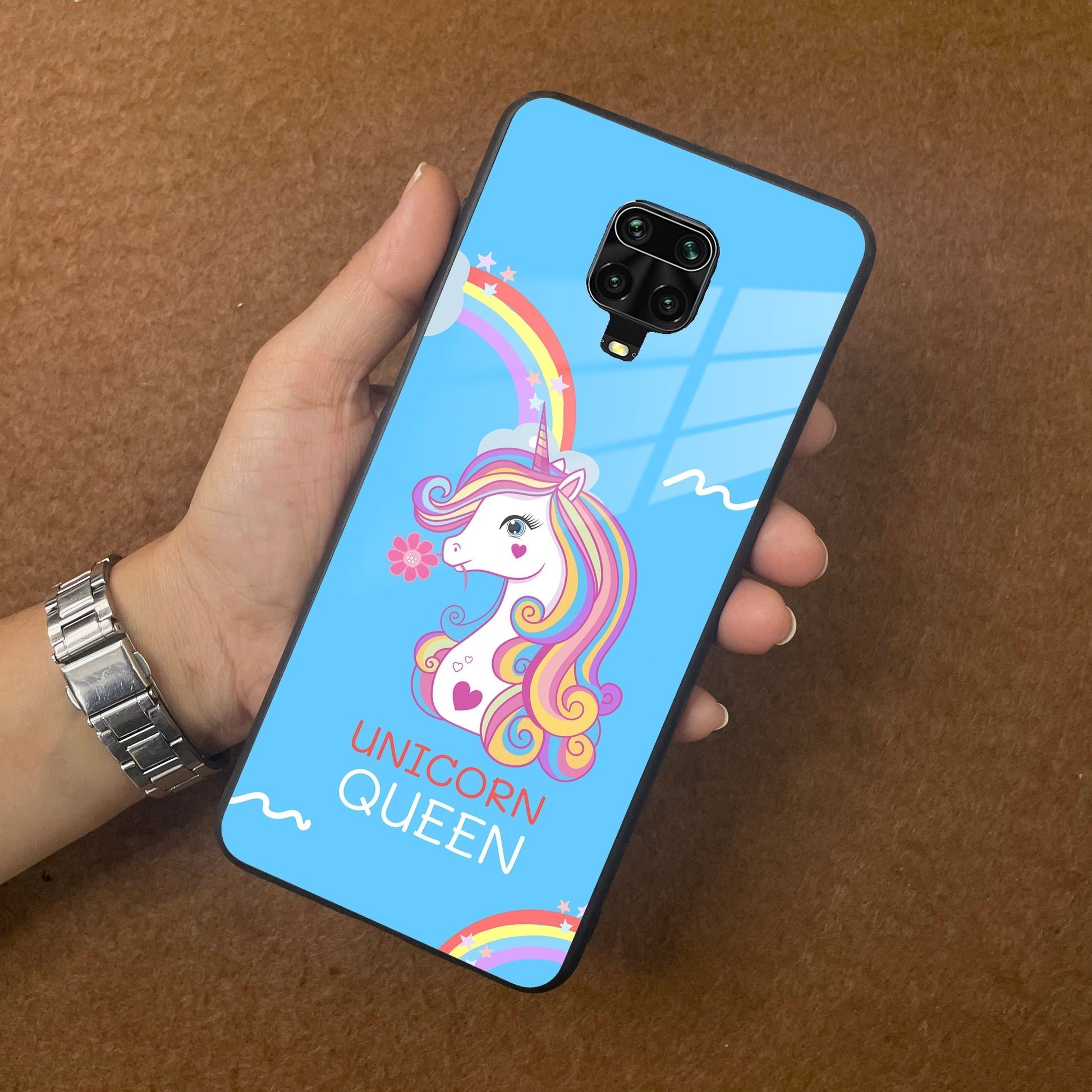 Blue Unicorn Queen Glass Phone Case For Redmi/Xiaomi ShopOnCliQ