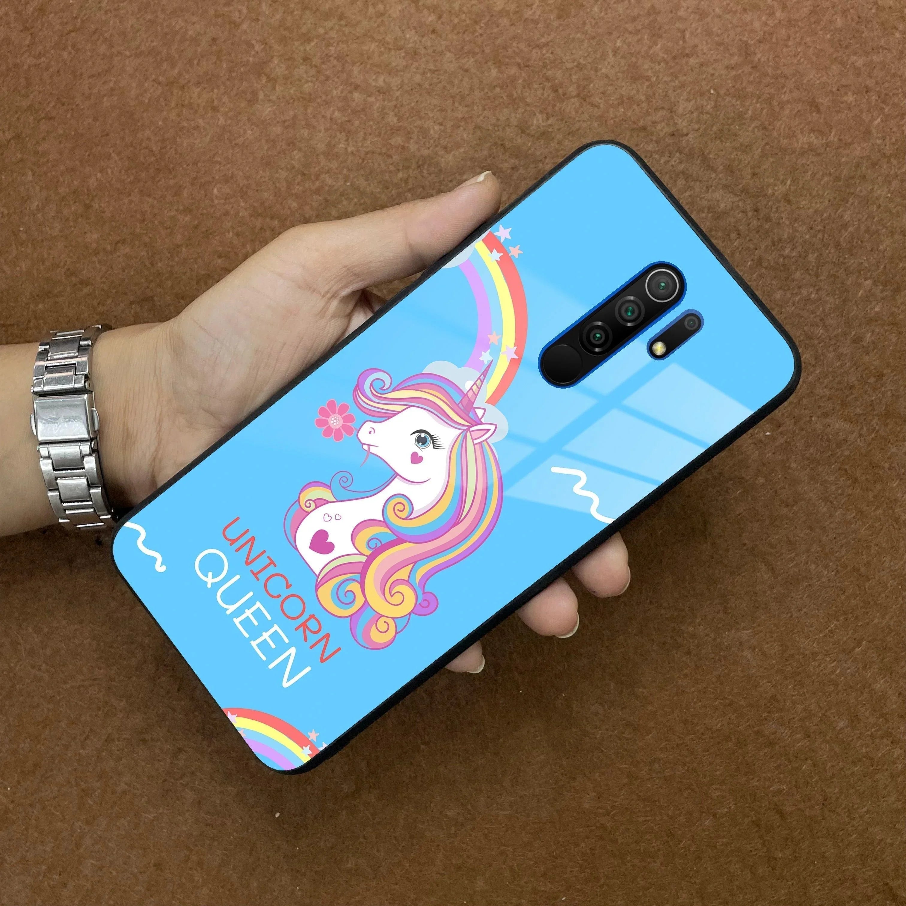 Blue Unicorn Queen Glass Phone Case For Redmi/Xiaomi - ShopOnCliQ