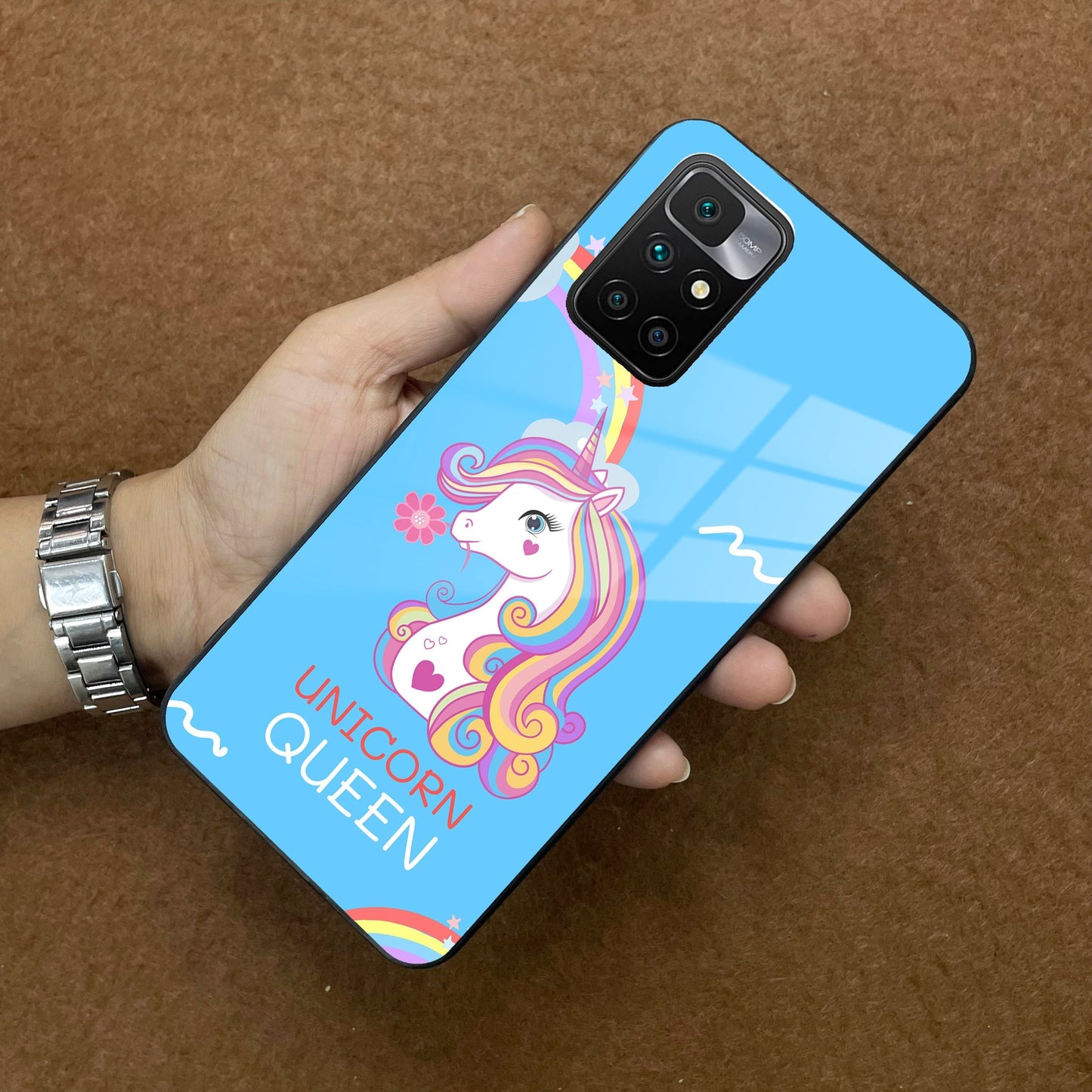 Blue Unicorn Queen Glass Phone Case For Redmi/Xiaomi ShopOnCliQ