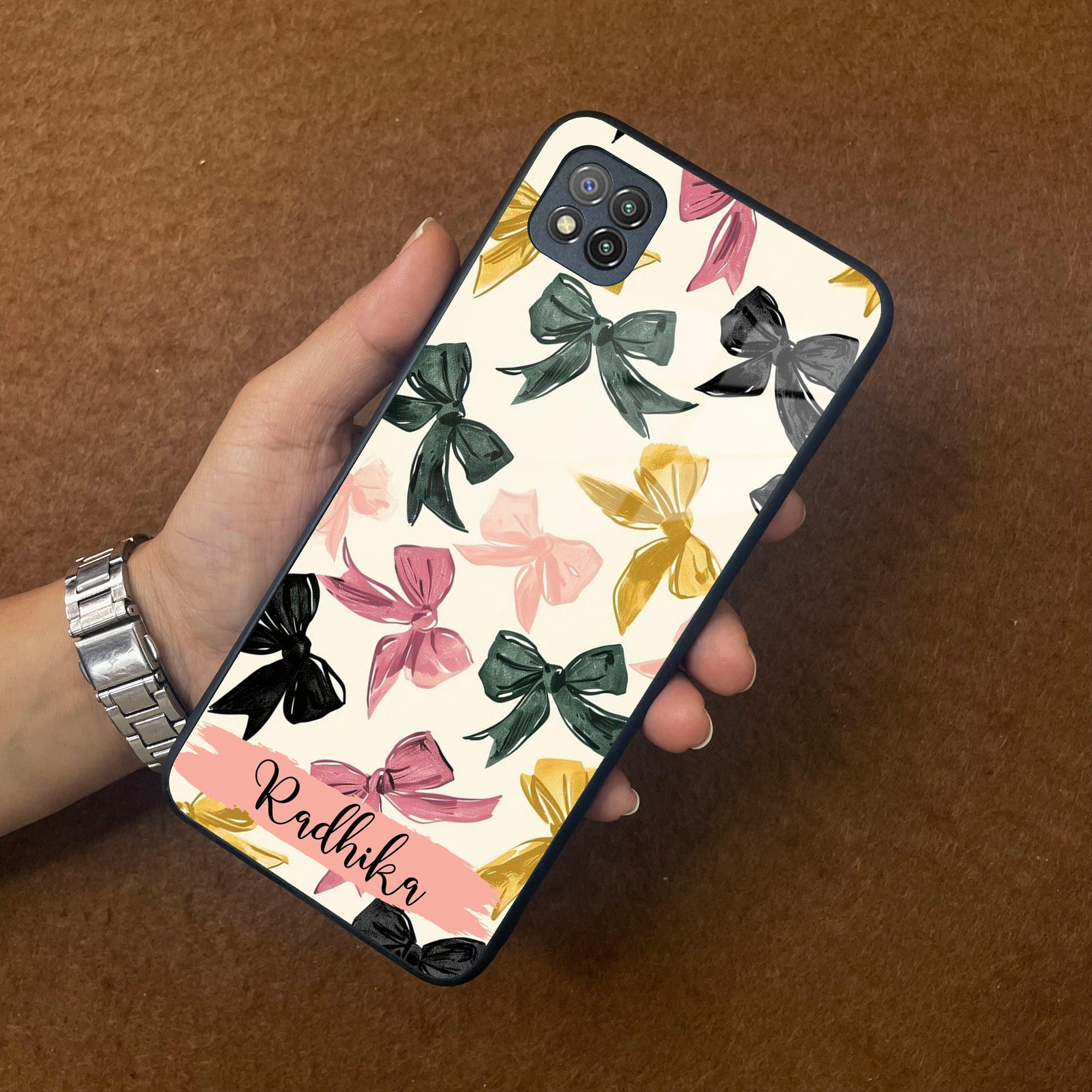Bow Customize Glass Case Cover For Poco - ShopOnCliQ