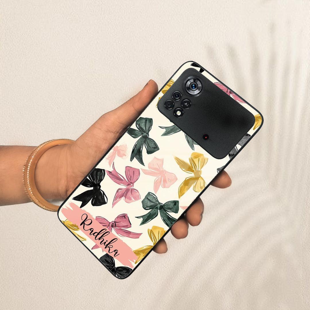 Bow Customize Glass Case Cover For Poco - ShopOnCliQ