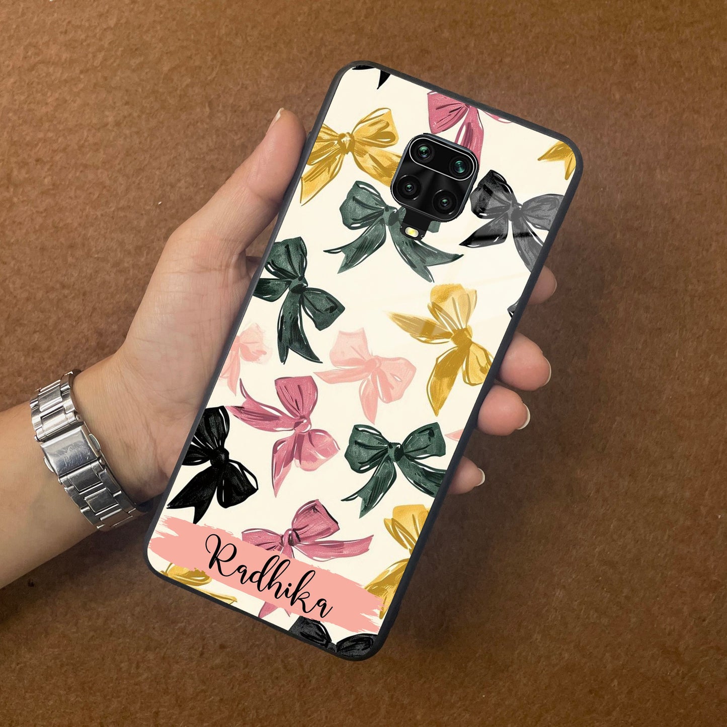 Bow Customize Glass Case Cover For Poco ShopOnCliQ