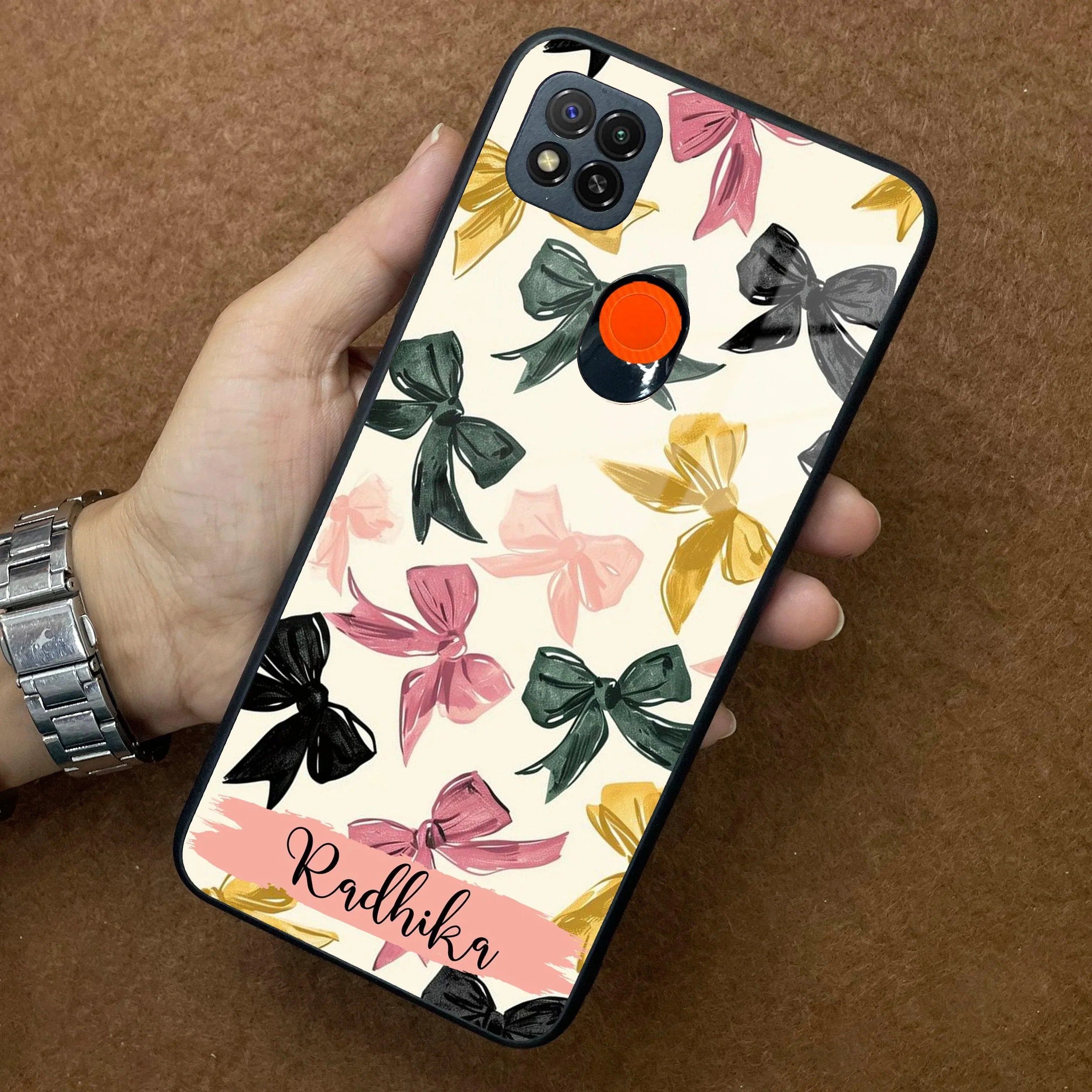 Bow Customize Glass Case Cover For Poco - ShopOnCliQ