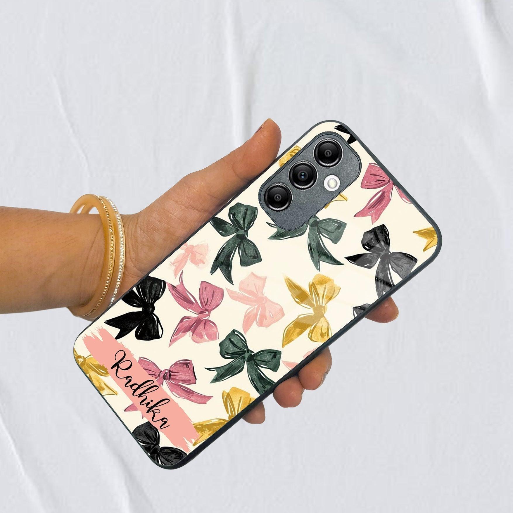 Bow Customize Glass Case Cover For Samsung - ShopOnCliQ