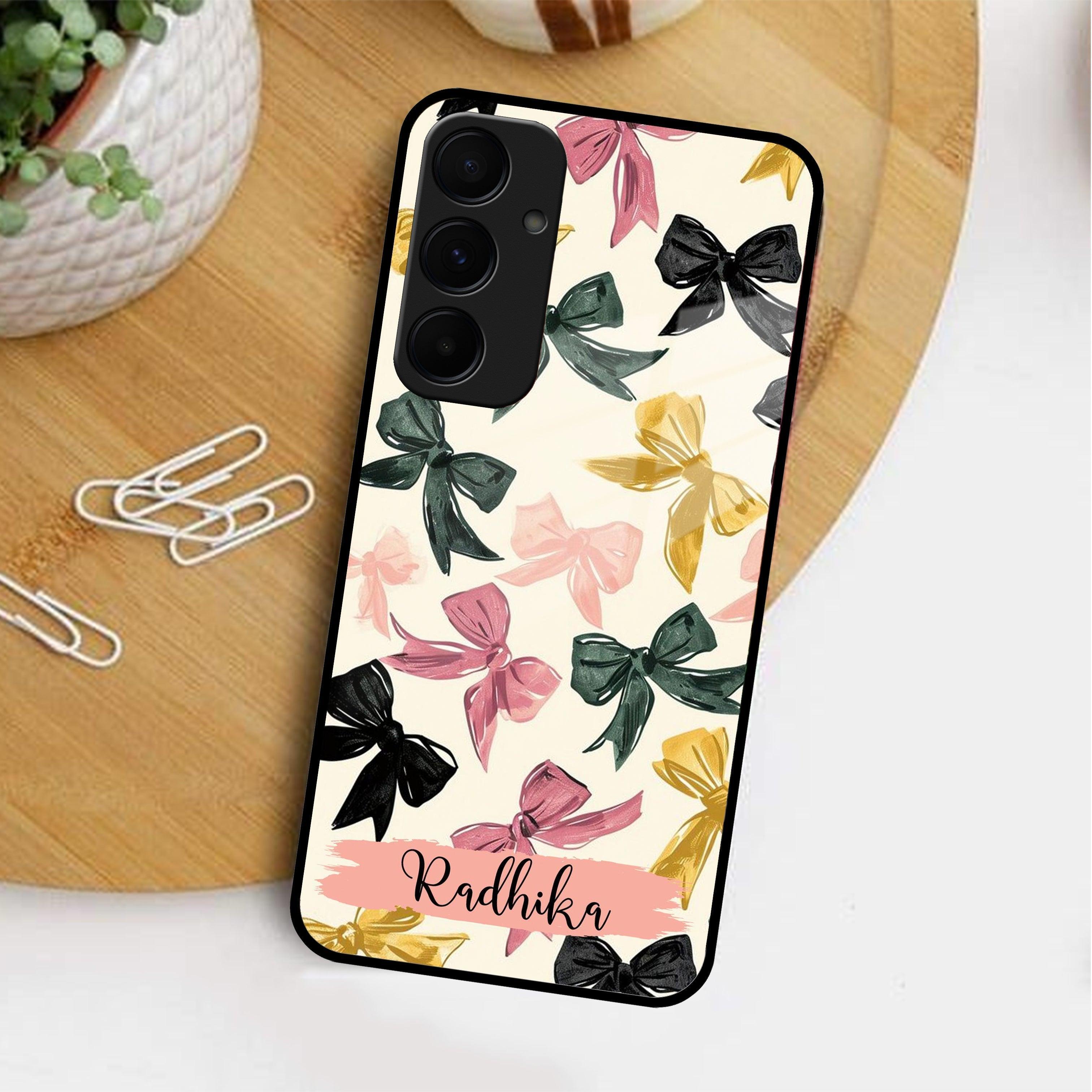 Bow Customize Glass Case Cover For Samsung - ShopOnCliQ