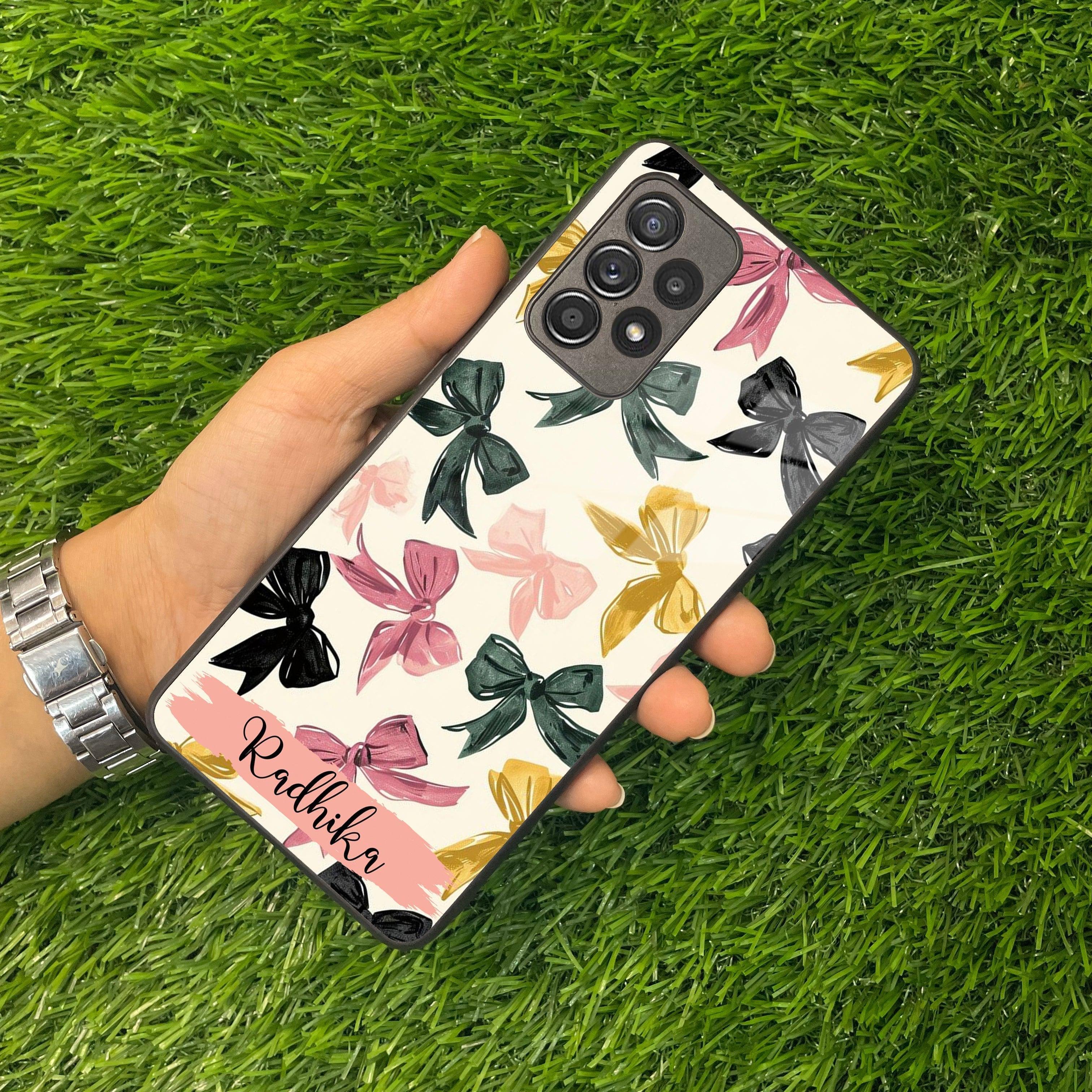 Bow Customize Glass Case Cover For Samsung - ShopOnCliQ