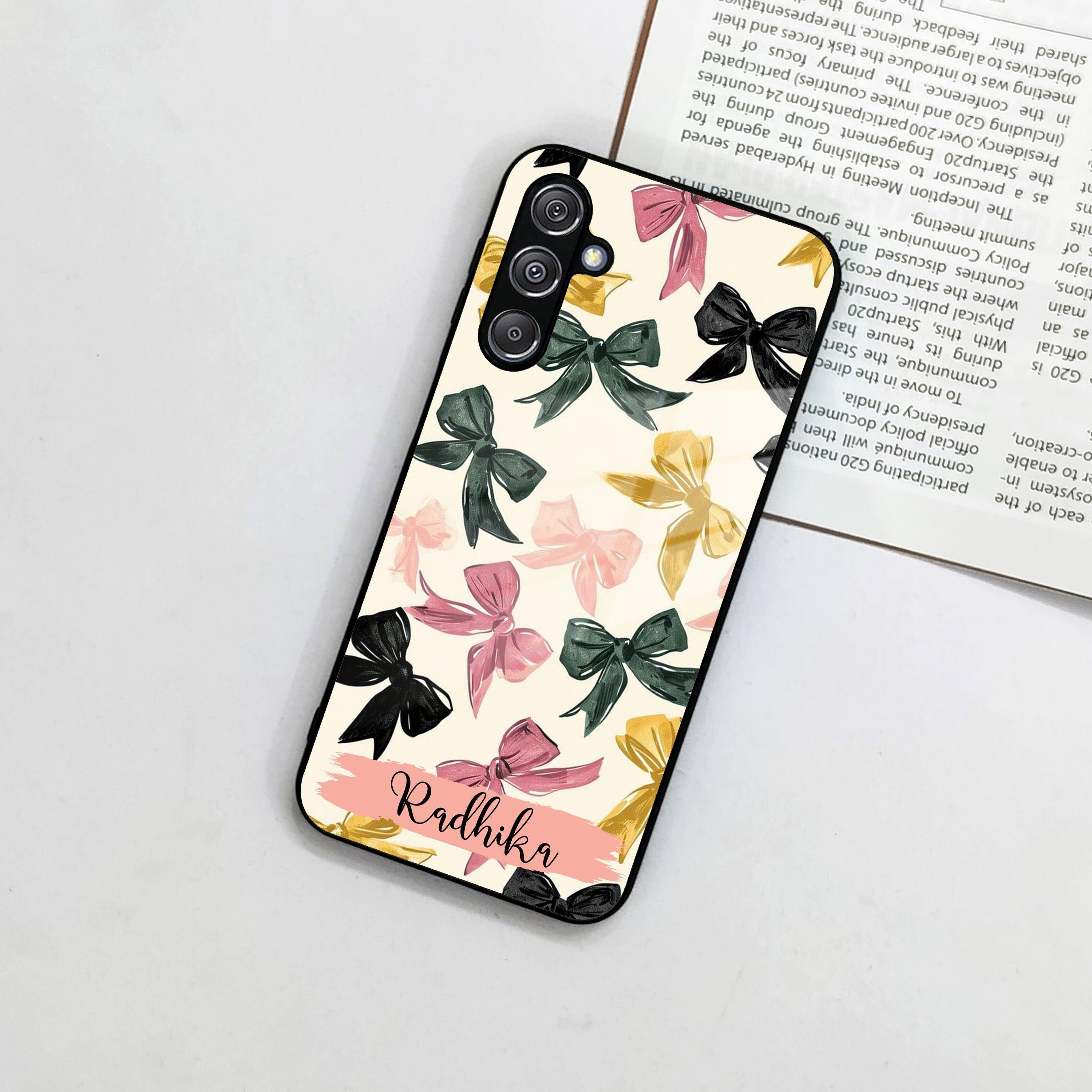 Bow Customize Glass Case Cover For Samsung - ShopOnCliQ
