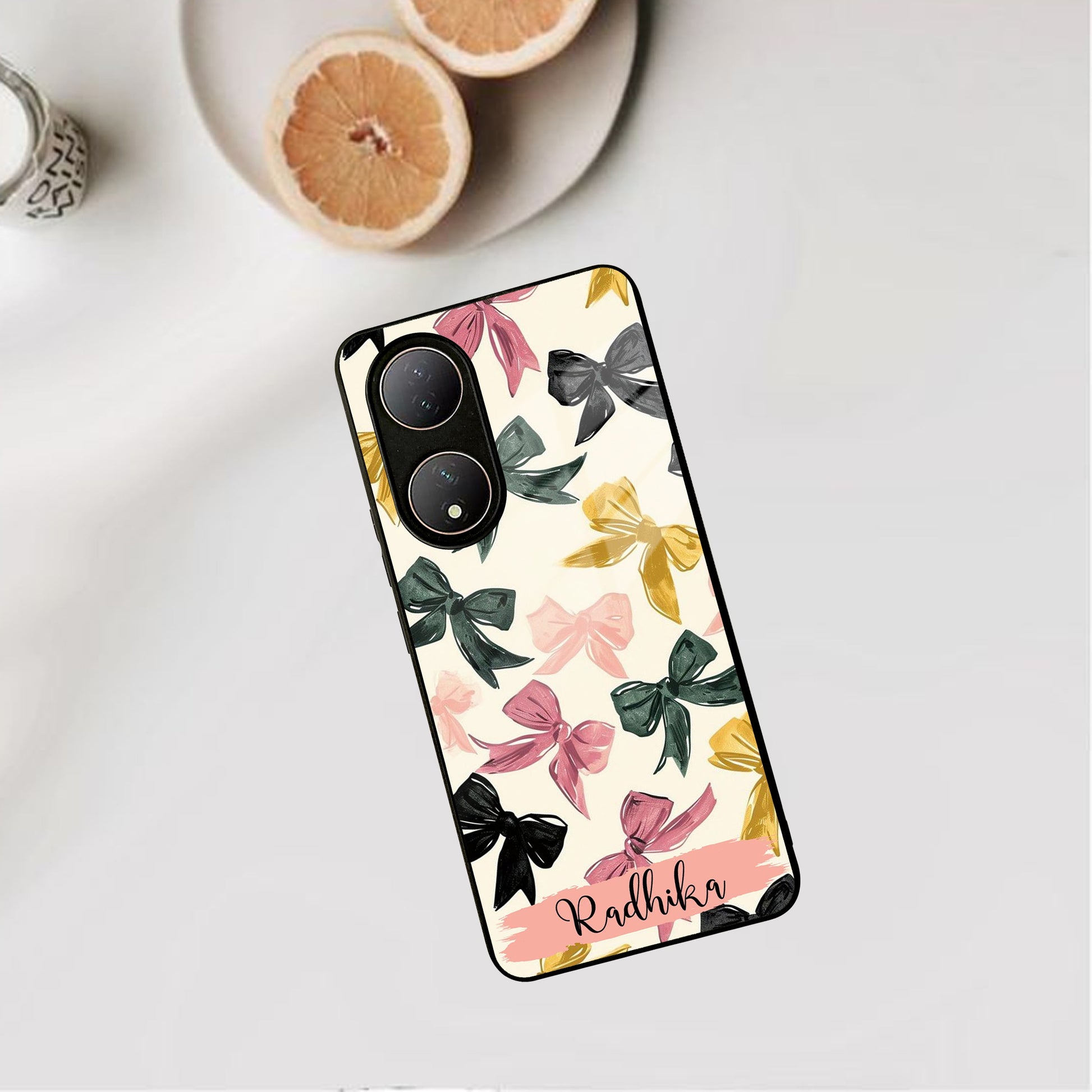 Bow Customize Glass Case Cover For Vivo ShopOnCliQ