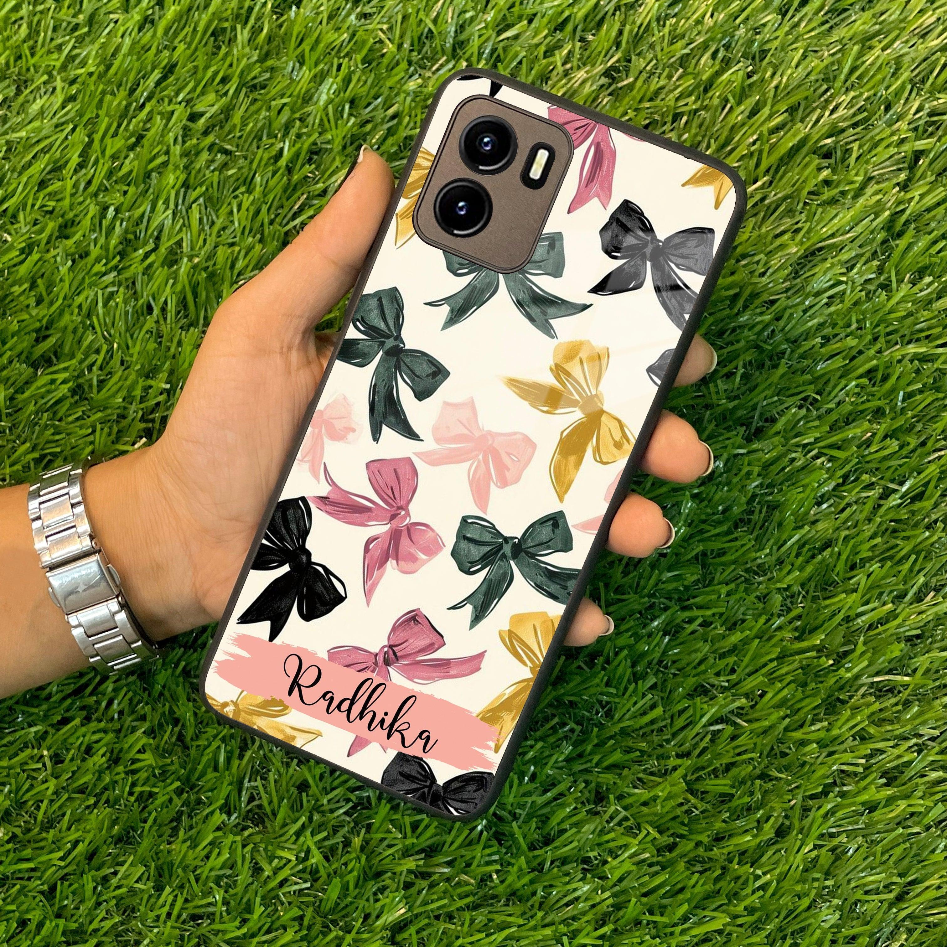 Bow Customize Glass Case Cover For Vivo - ShopOnCliQ