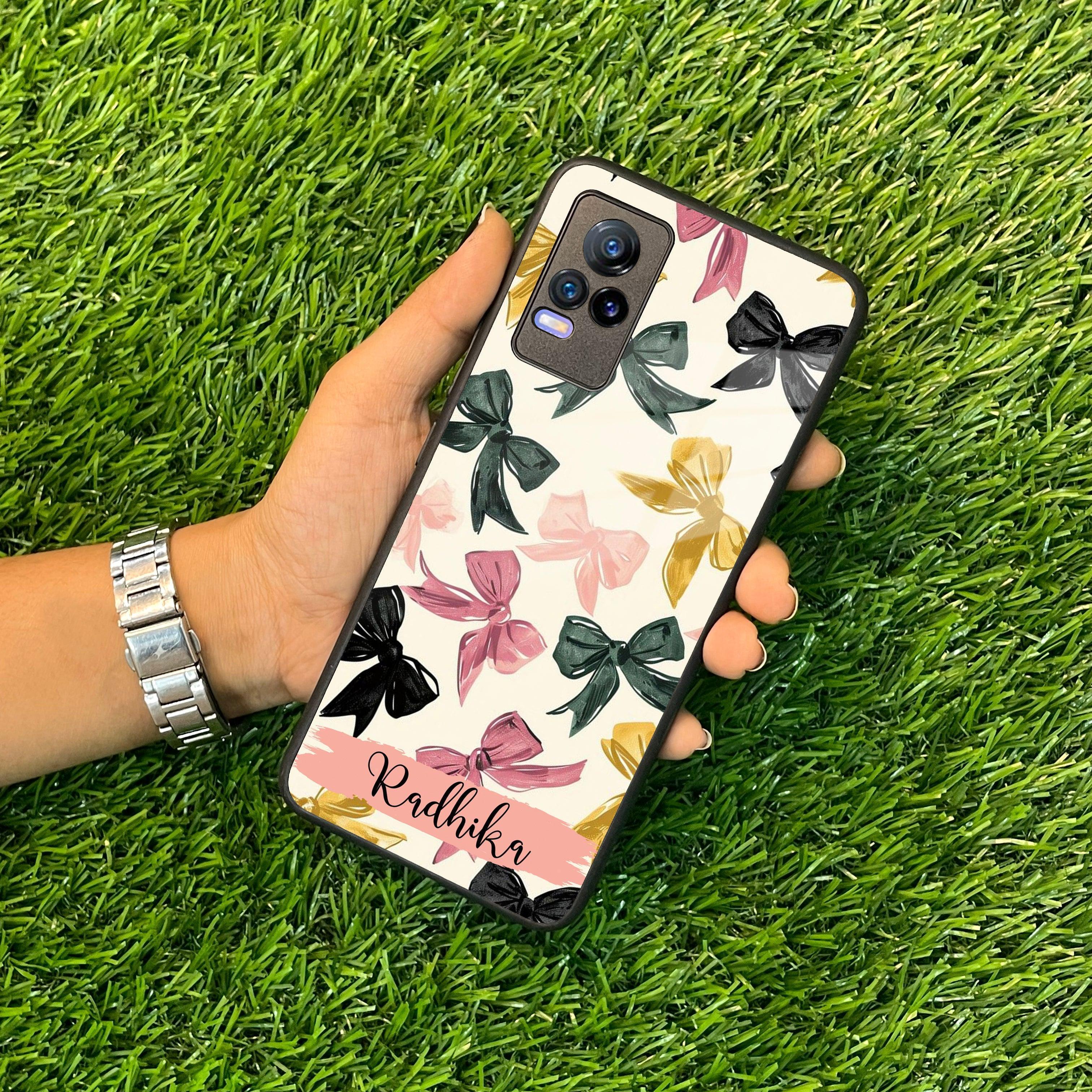 Bow Customize Glass Case Cover For Vivo - ShopOnCliQ