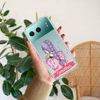 Braid Girl Customize Transparent Silicon Case For OnePlus Nord 4 5G