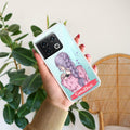 Braid Girl Customize Transparent Silicon Case For OnePlus 10 Pro 5G