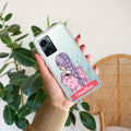 Braid Girl Customize Anti Yelllow Case For Realme Narzo 50 5G