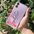 Braid Girl  Customize Transparent Silicon Case For Samsung Galaxy M13 5G
