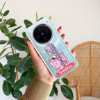 Braid Girl Customize Transparent Silicon Case For Vivo Y16