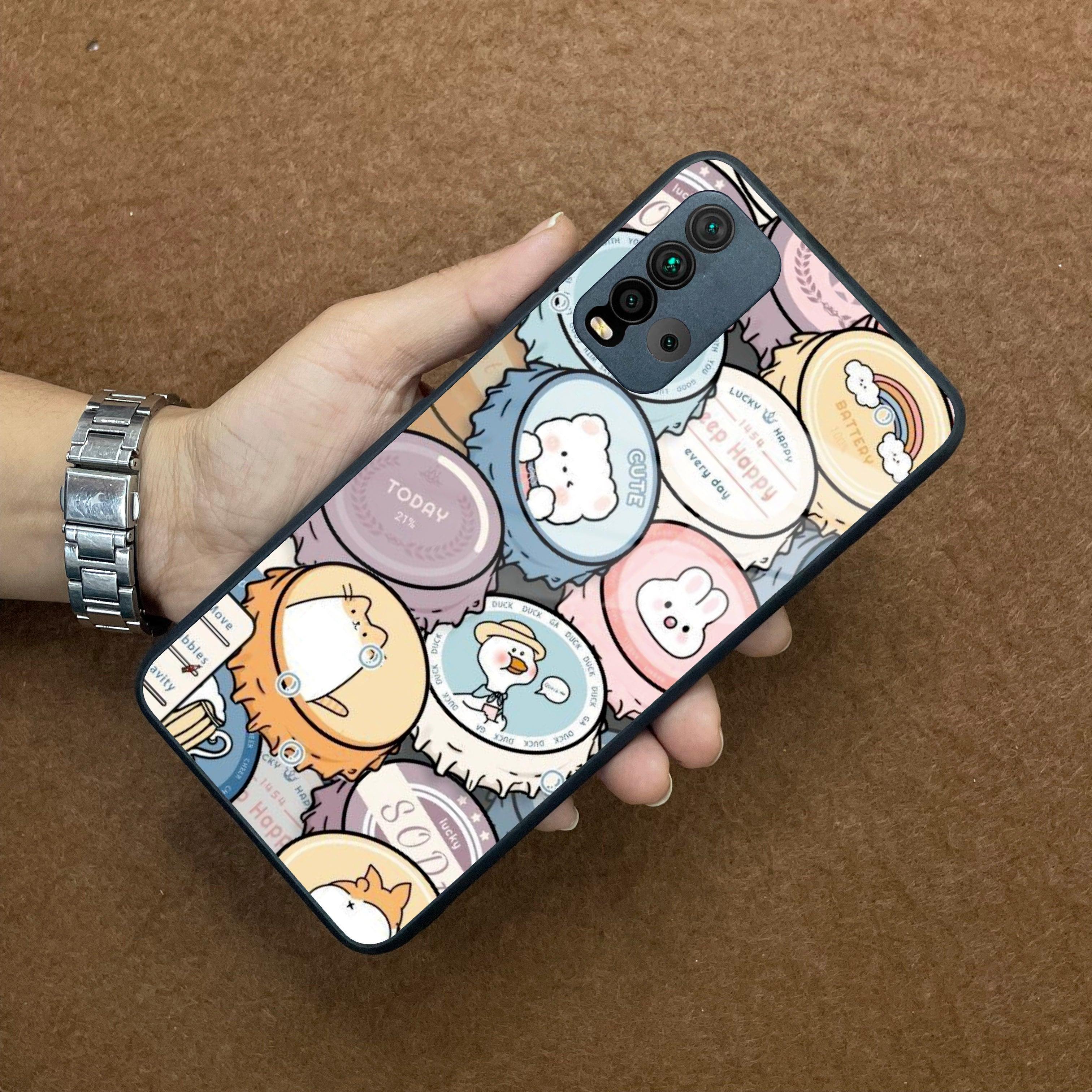 Bunny Buddies Glass Case Cover For Redmi/Xiaomi - ShopOnCliQ