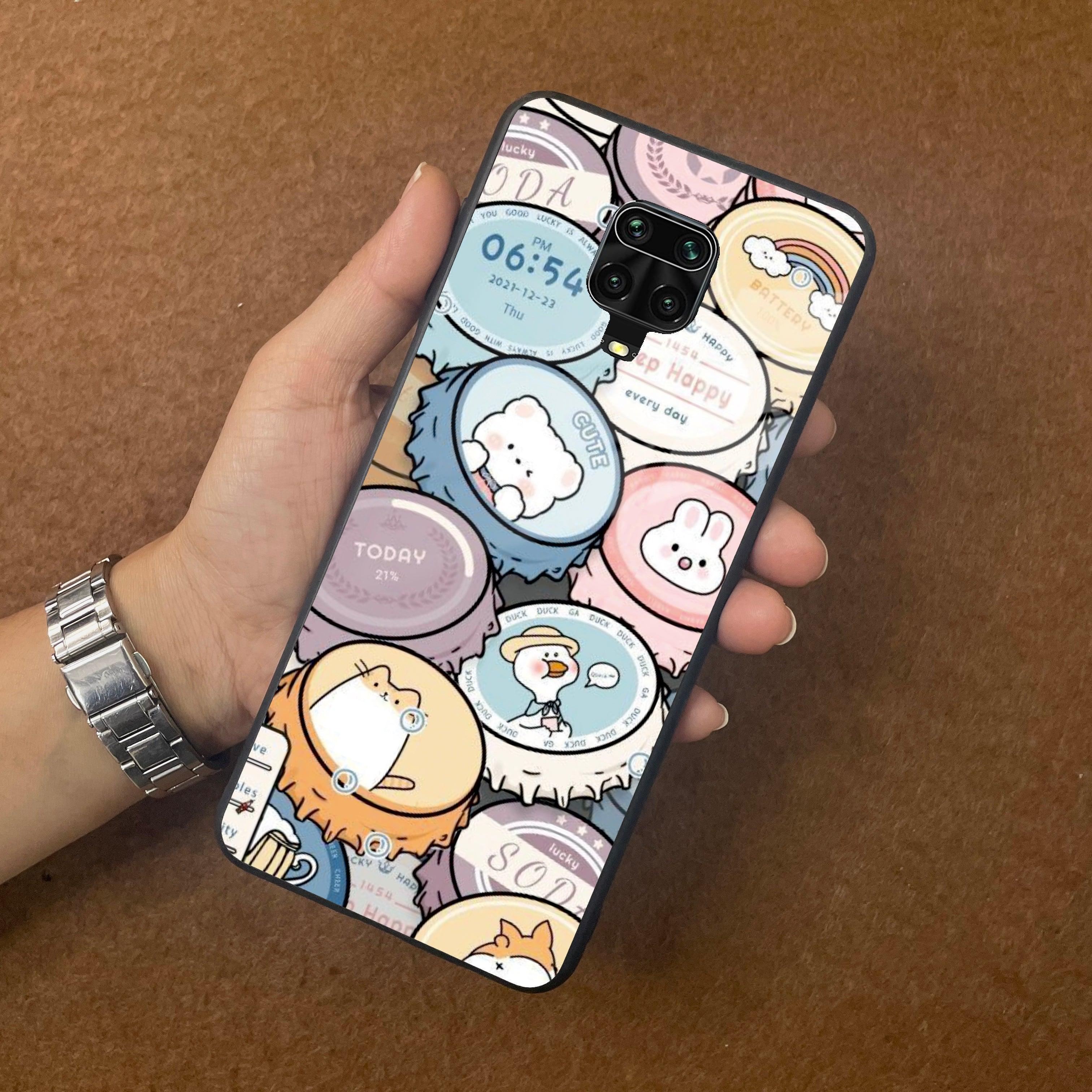 Bunny Buddies Glass Case Cover For Redmi/Xiaomi - ShopOnCliQ