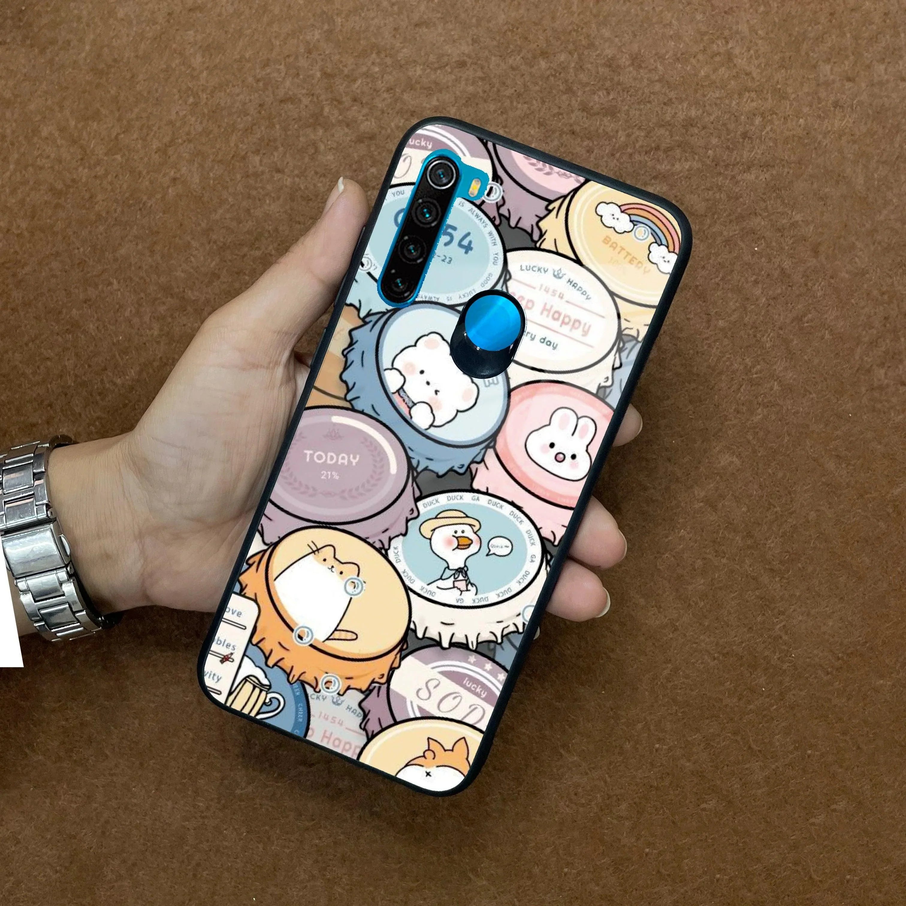 Bunny Buddies Glass Case Cover For Redmi/Xiaomi - ShopOnCliQ
