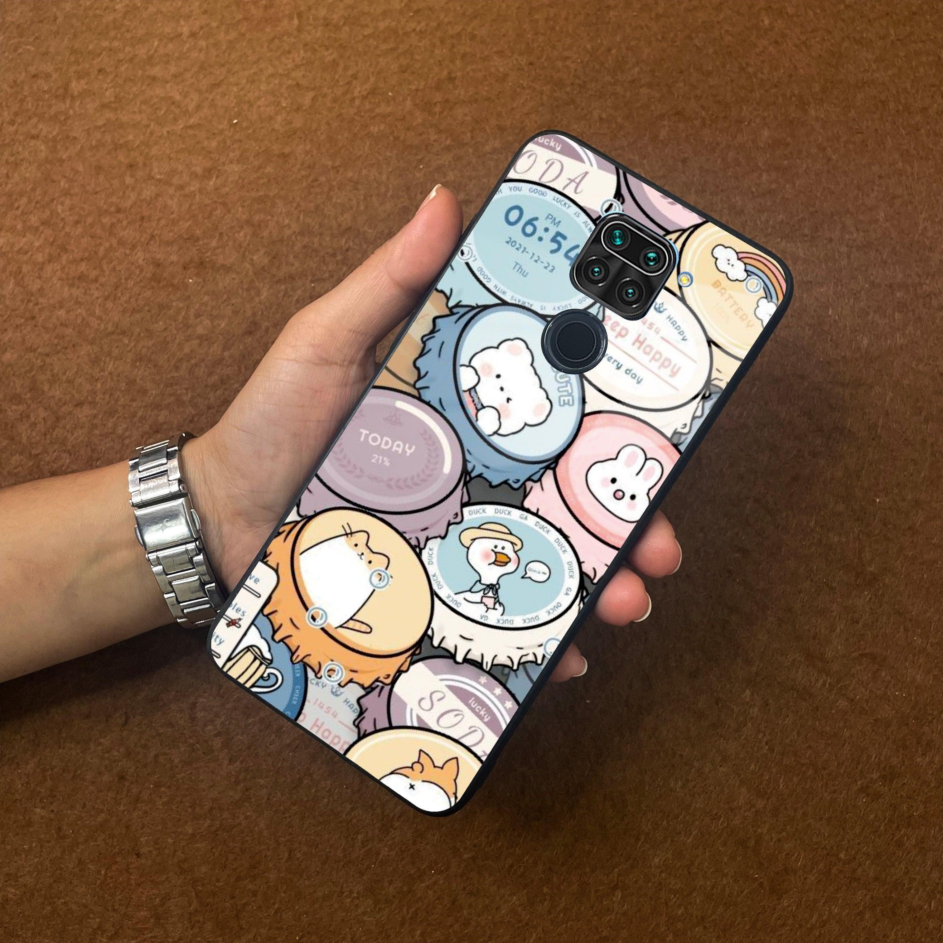 Bunny Buddies Glass Case Cover For Redmi/Xiaomi - ShopOnCliQ