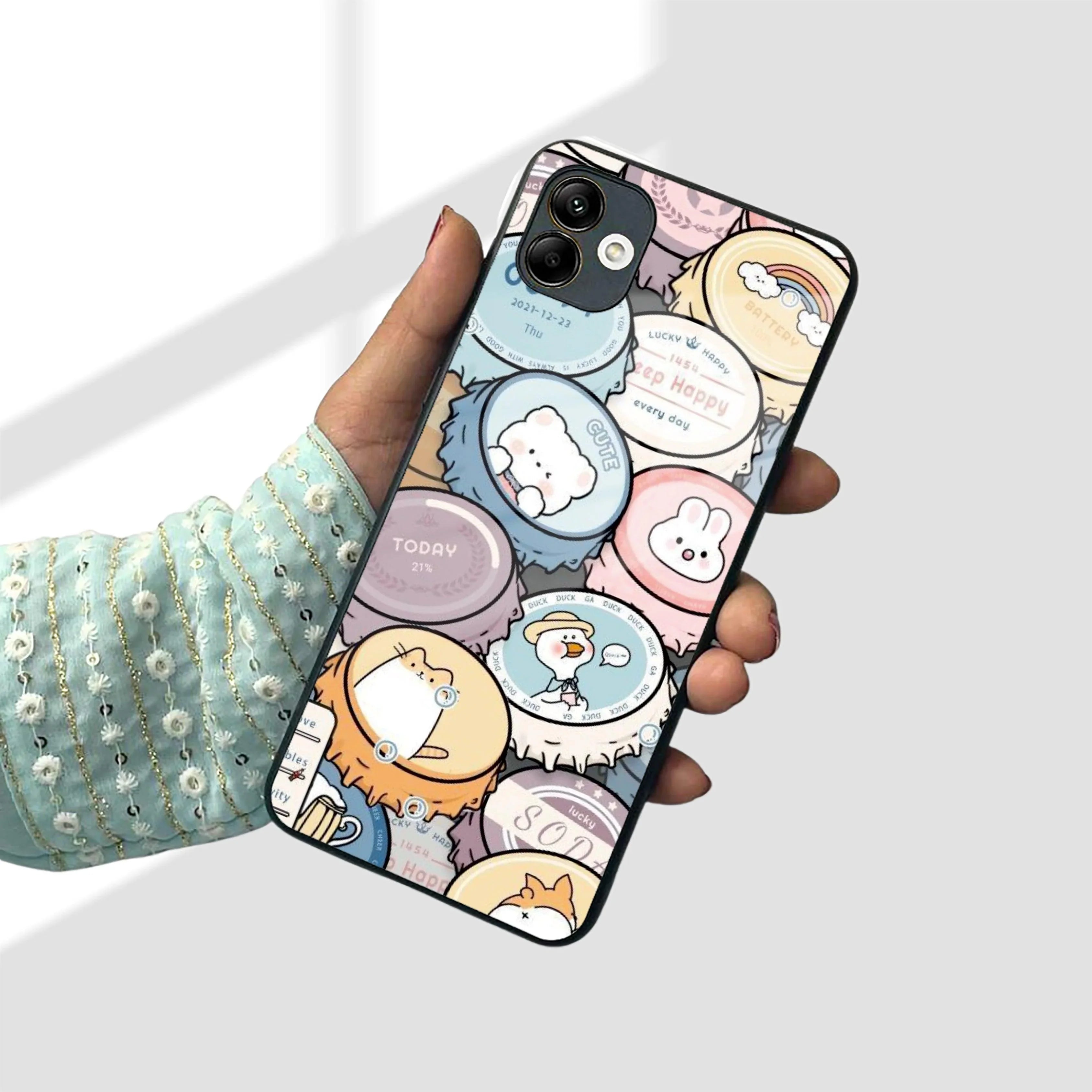 Bunny Buddies Glass Case Cover for Samsung - ShopOnCliQ