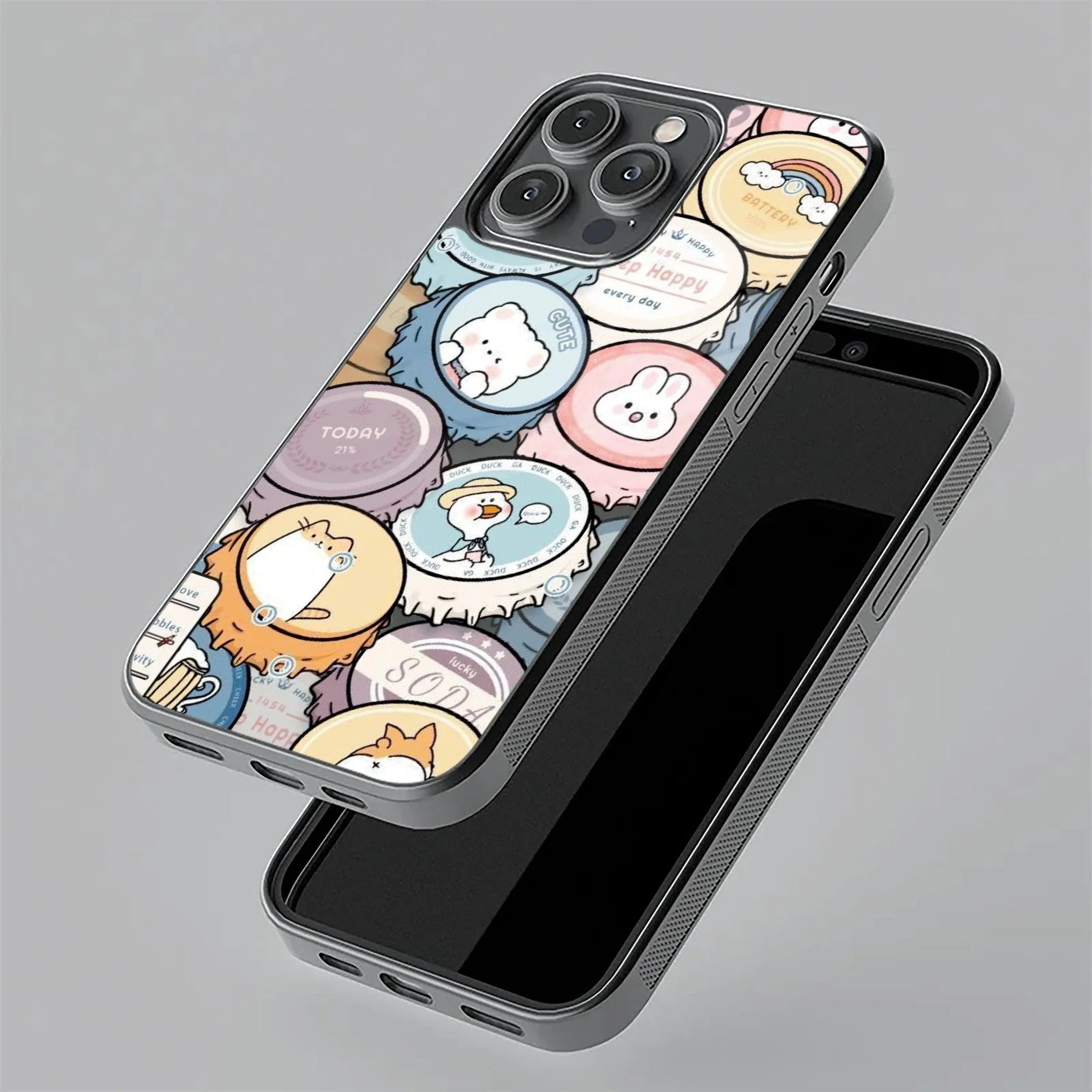 Bunny Buddies Glass Case Cover for Samsung - ShopOnCliQ