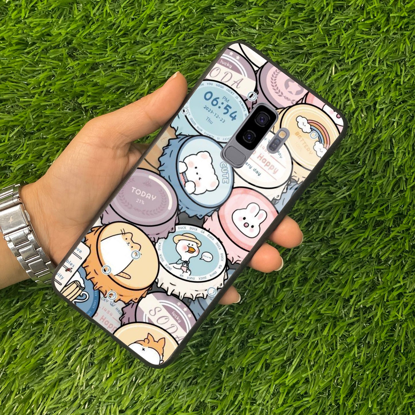 Bunny Buddies Glass Case Cover for Samsung ShopOnCliQ