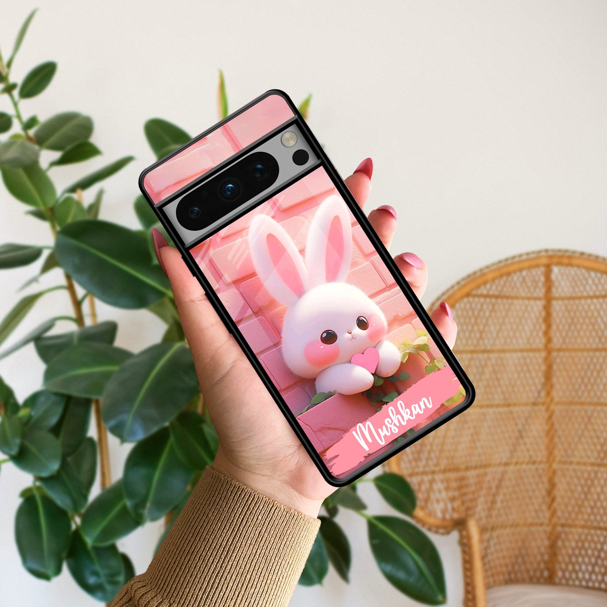 Bunny Glossy Metal Case Cover For Google ShopOnCliQ